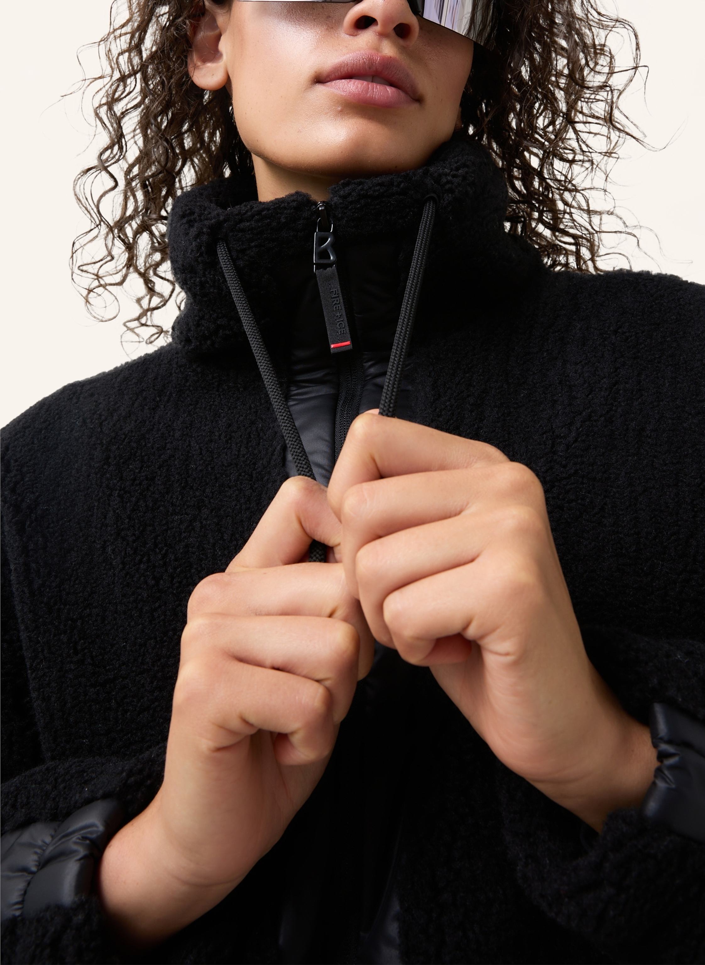 Thumbnail - Fire+Ice Teddyfell-Jacke ninetta2 schwarz