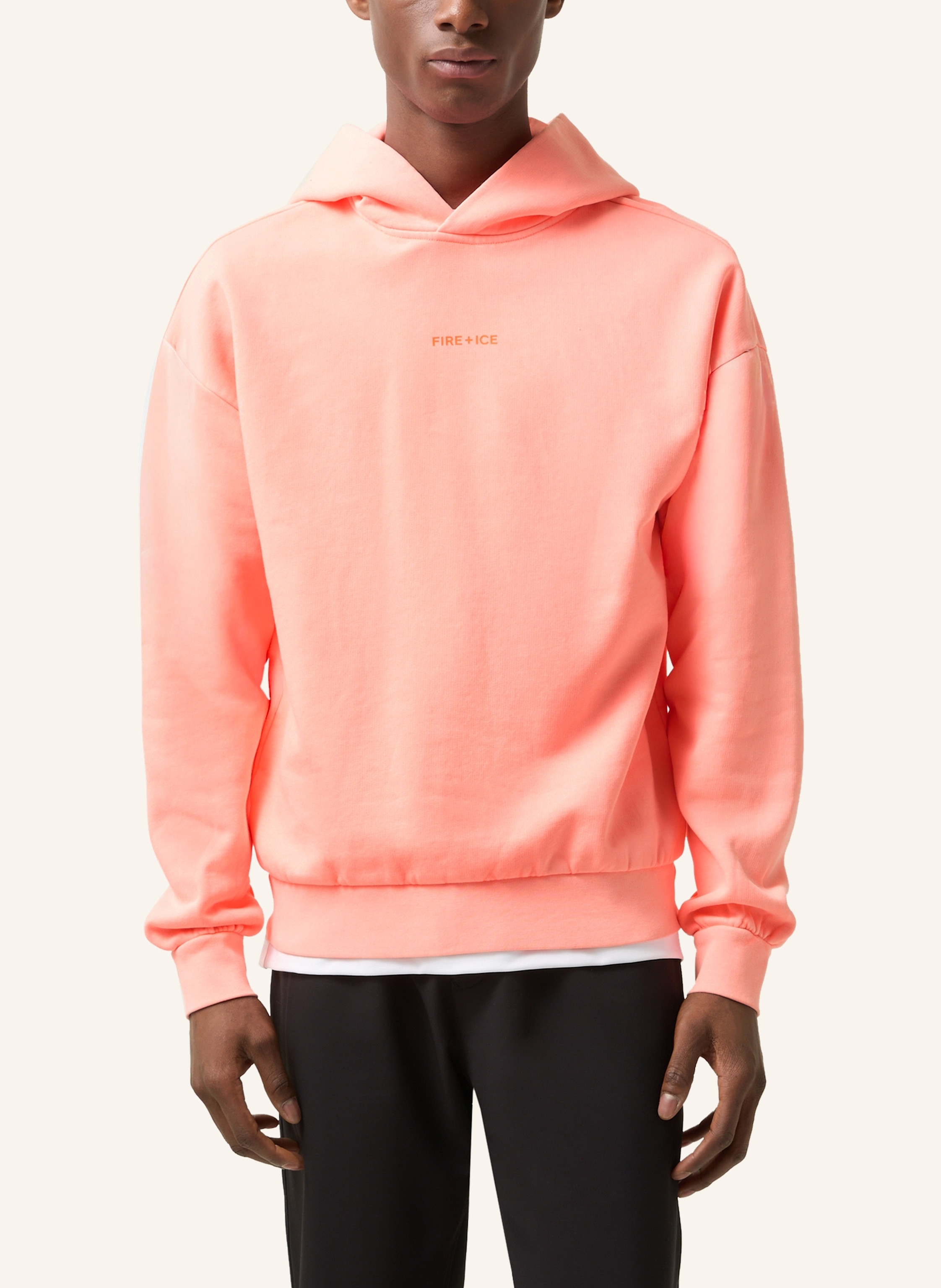 Thumbnail - Fire+Ice Hoodie Ilay orange