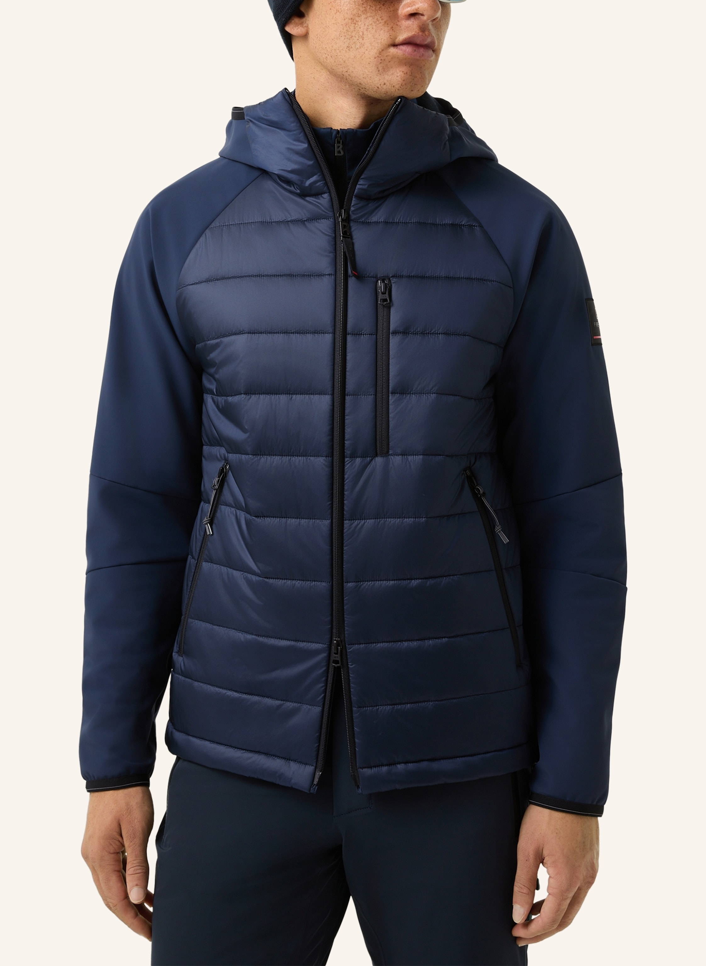 Thumbnail - Fire+Ice Hybrid-Steppjacke Anian blau