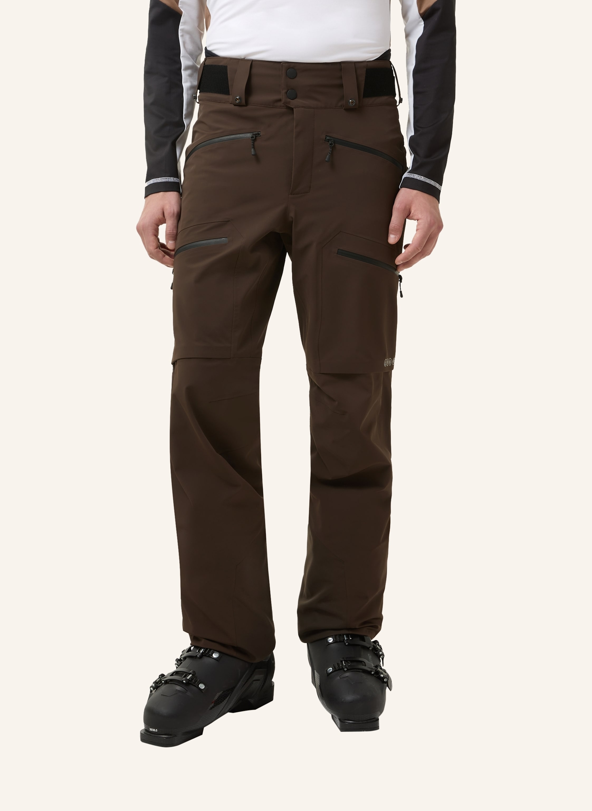 Thumbnail - Fire+Ice Skihose Solomun-T braun