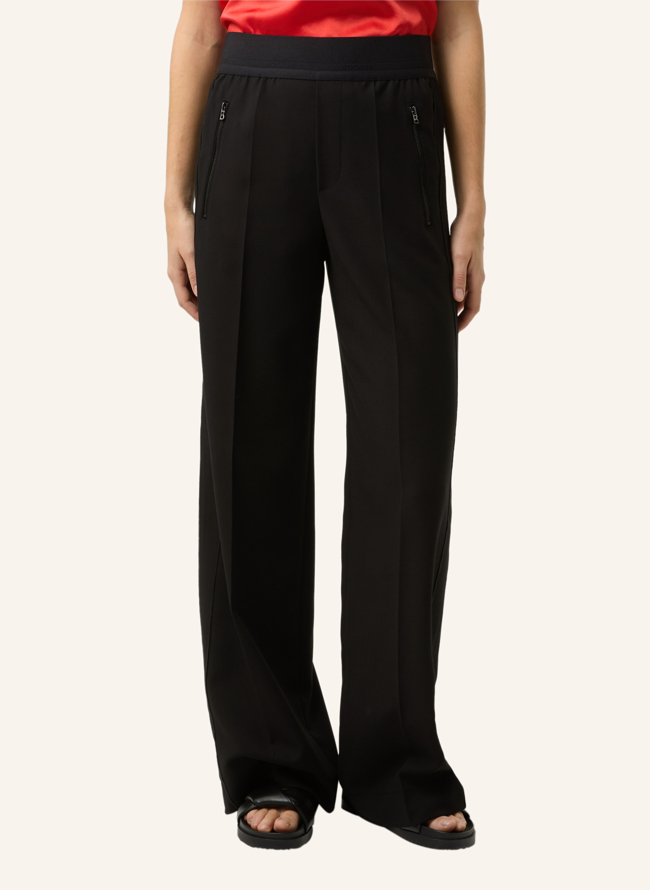 Thumbnail - Bogner Marlenehose Ylvi schwarz