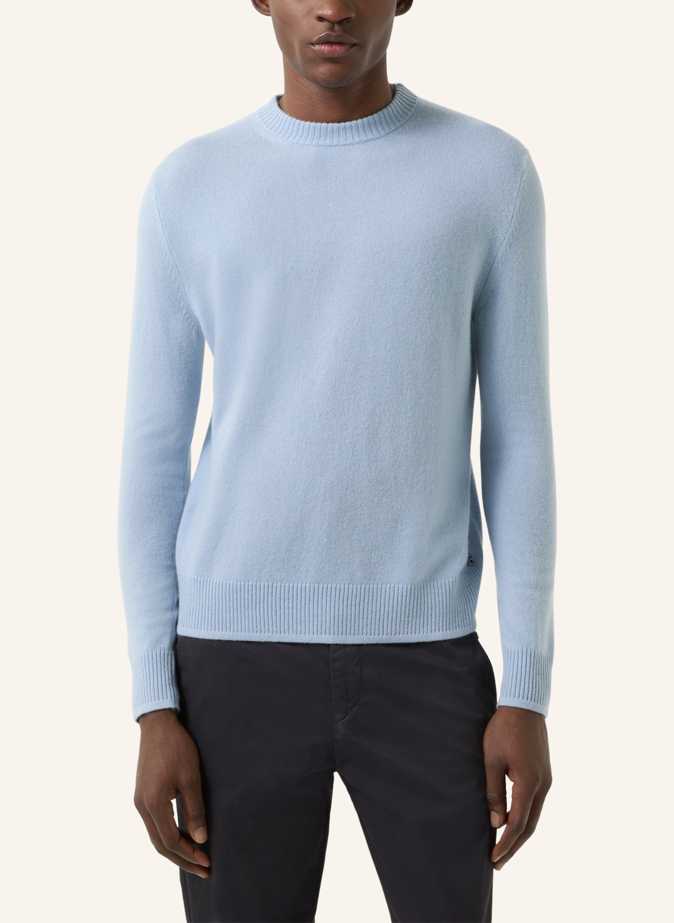 Thumbnail - Bogner Cashmere-Pullover Brendon blau