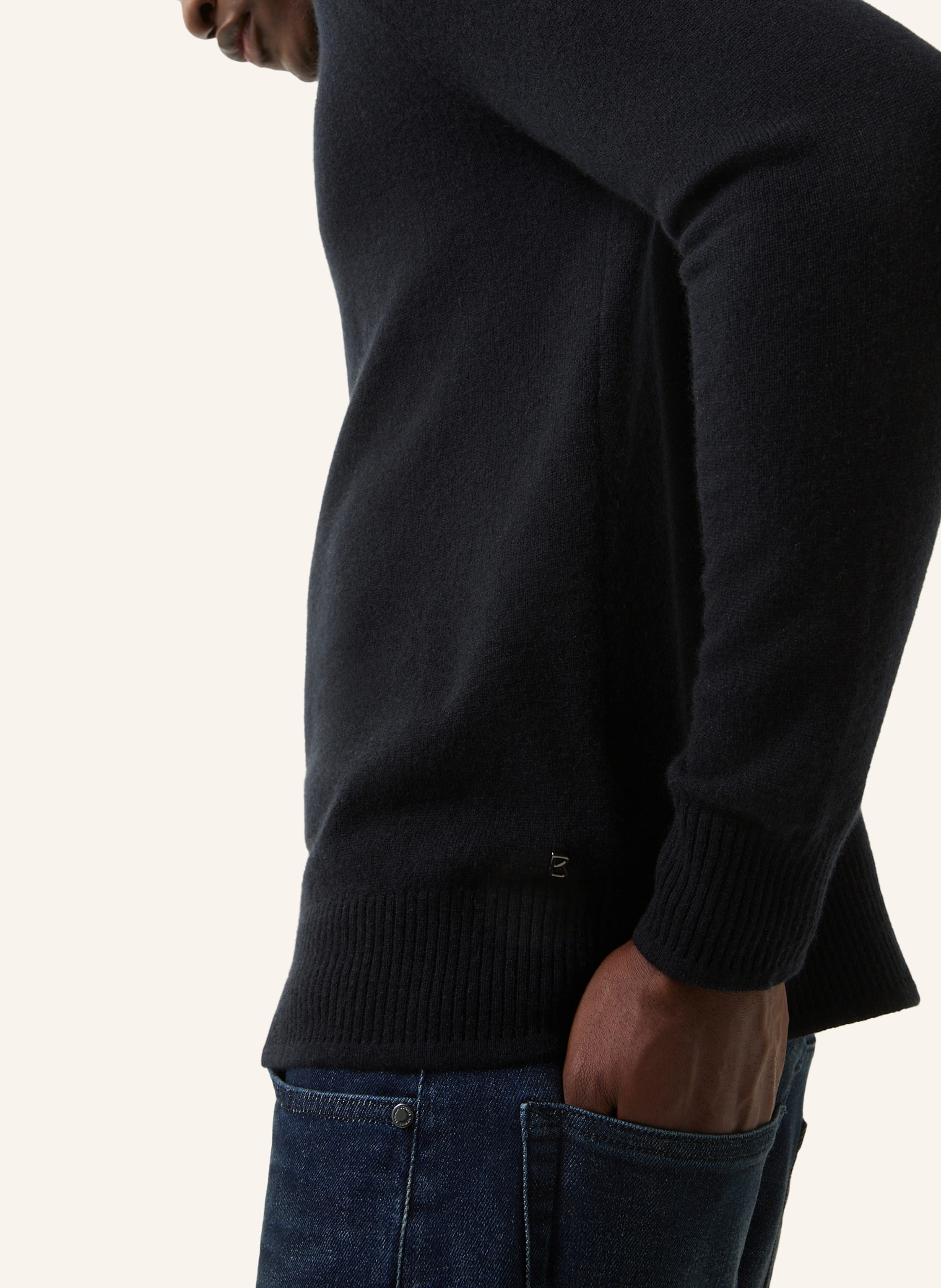 Thumbnail - Bogner Cashmere-Pullover Brendon blau