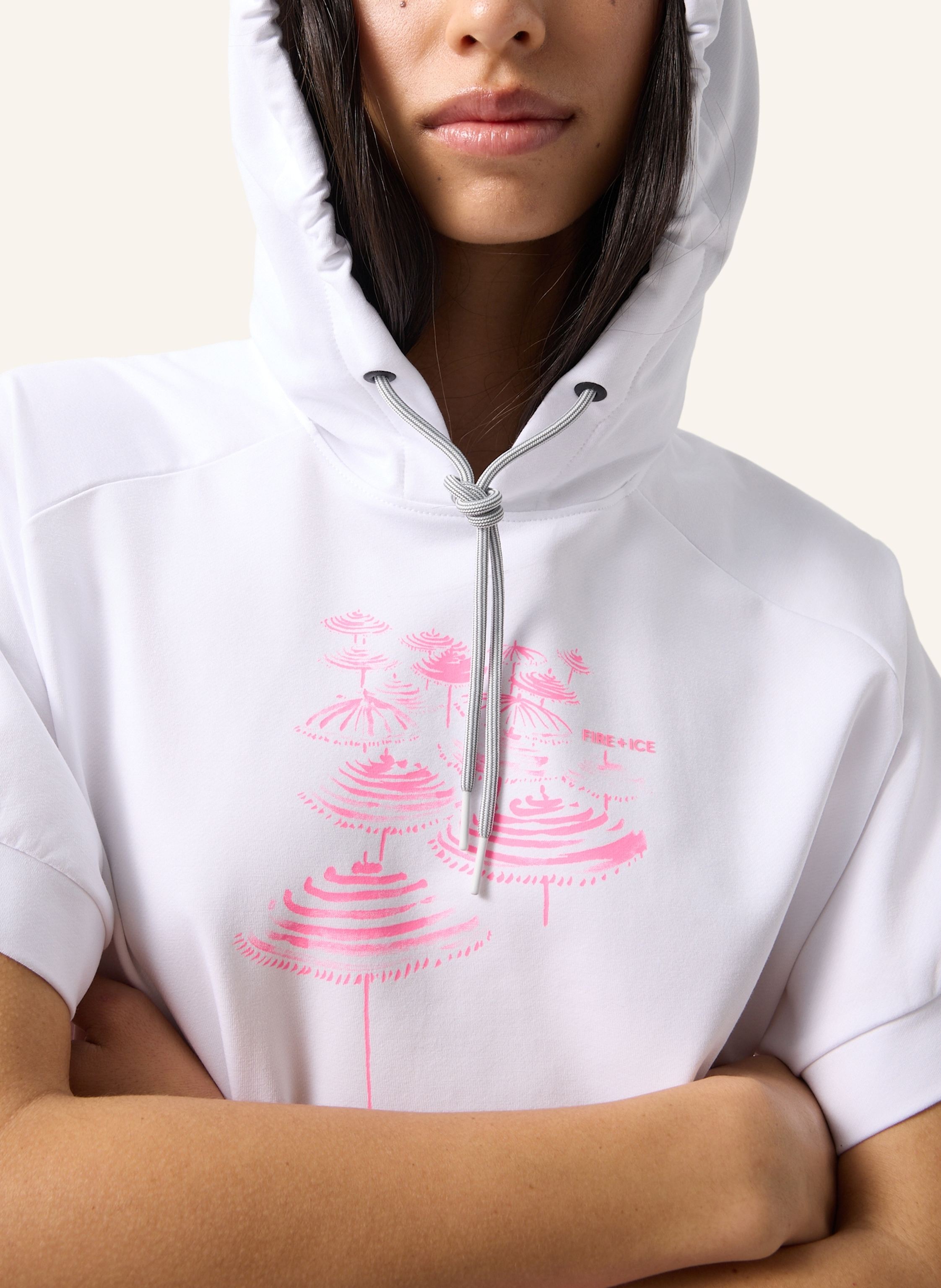 Thumbnail - Fire+Ice Sweatshirt weiss