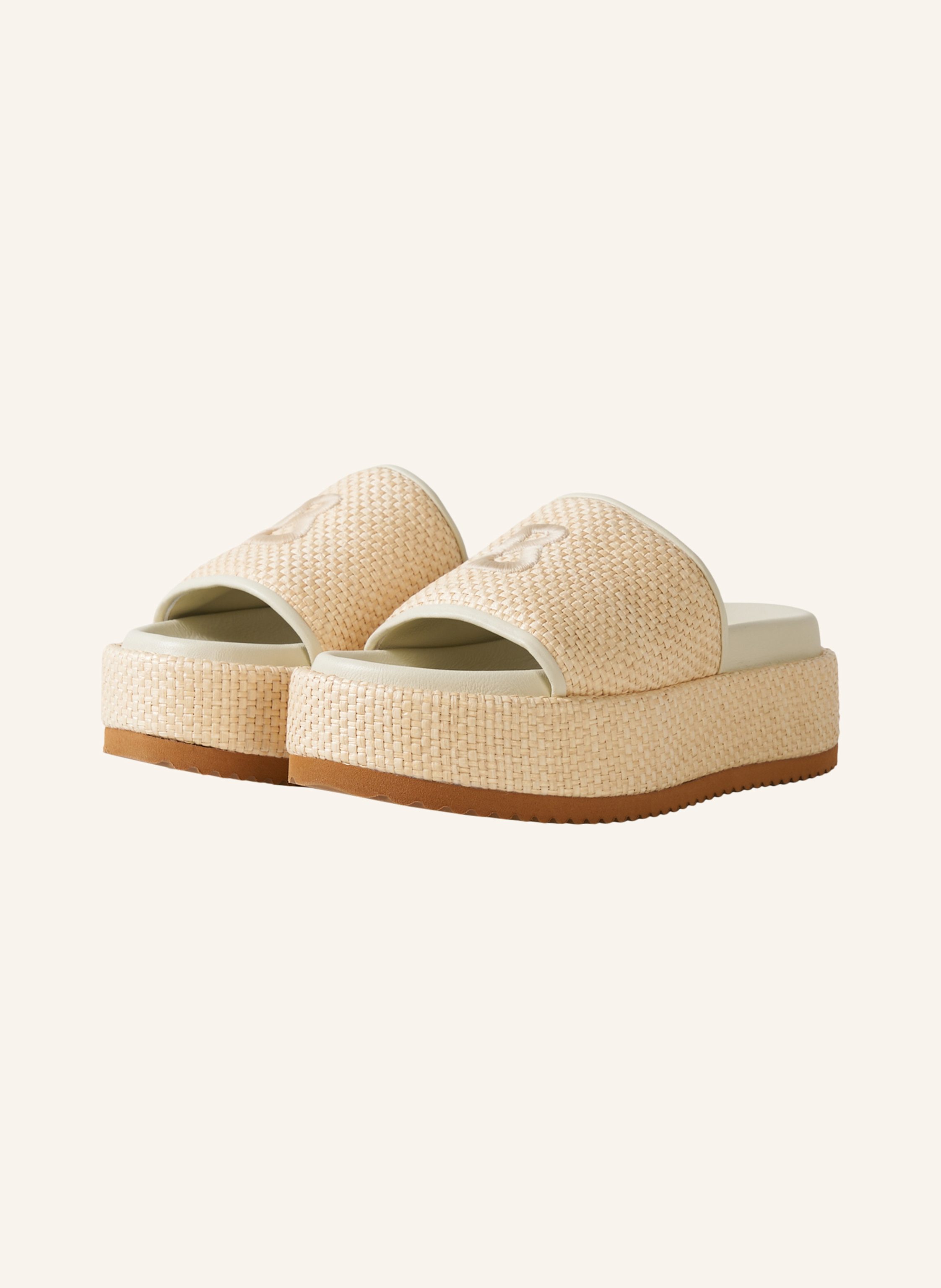 Bogner Plateau-Sandalen Sorrento beige