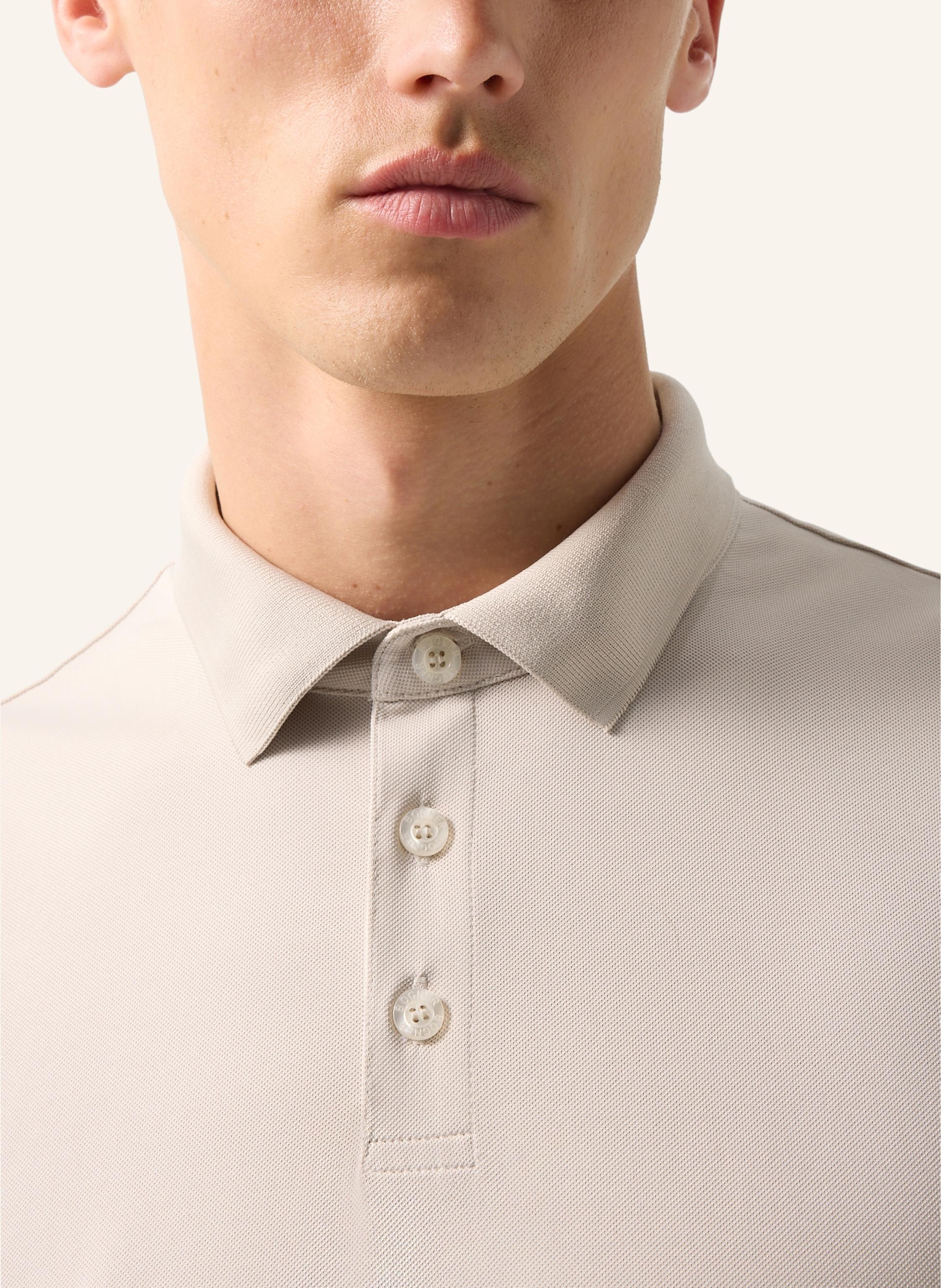 Thumbnail - Bogner Piqué-Poloshirt Daniel beige