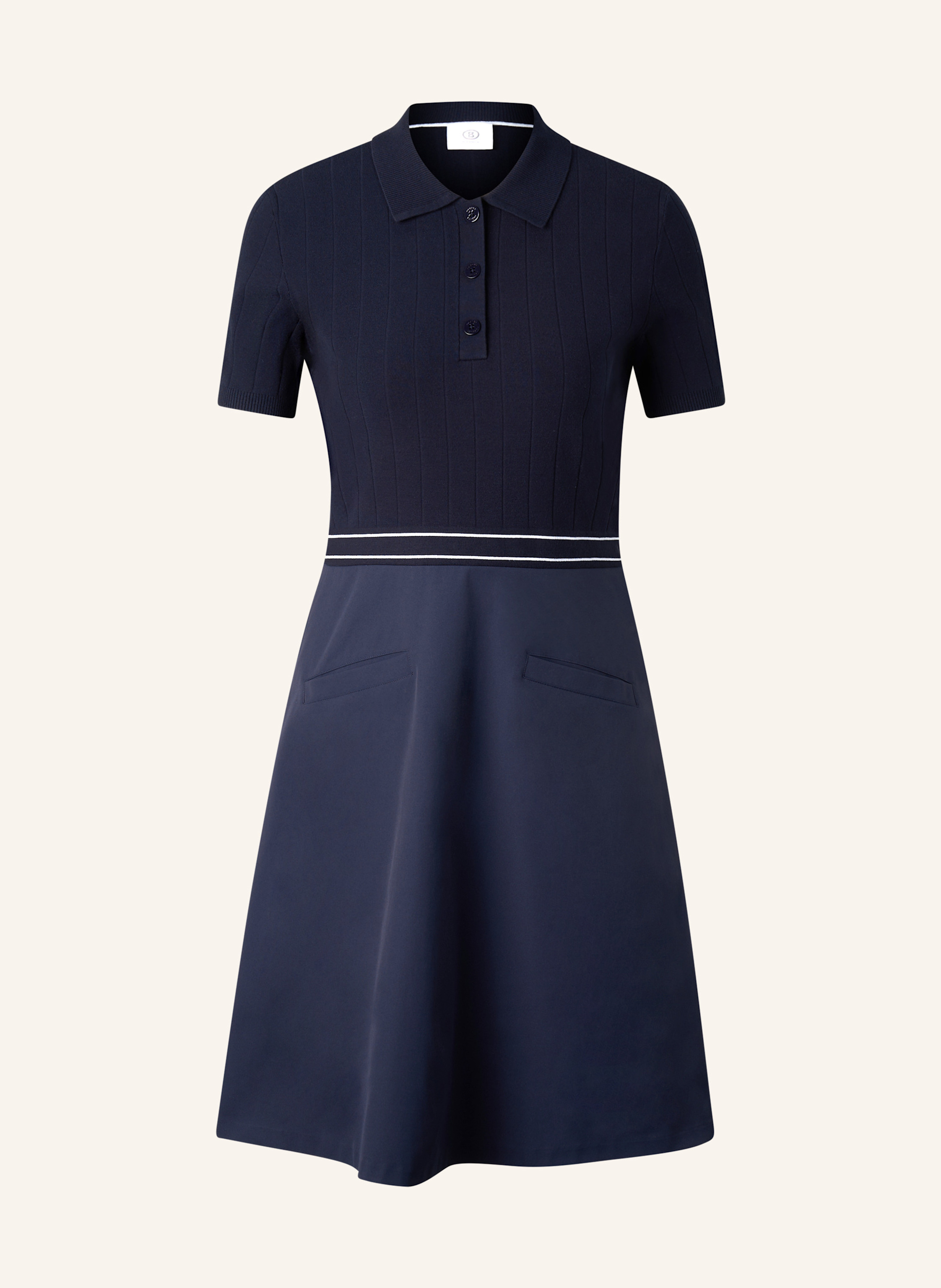 Bogner Polo-Kleid Selin blau