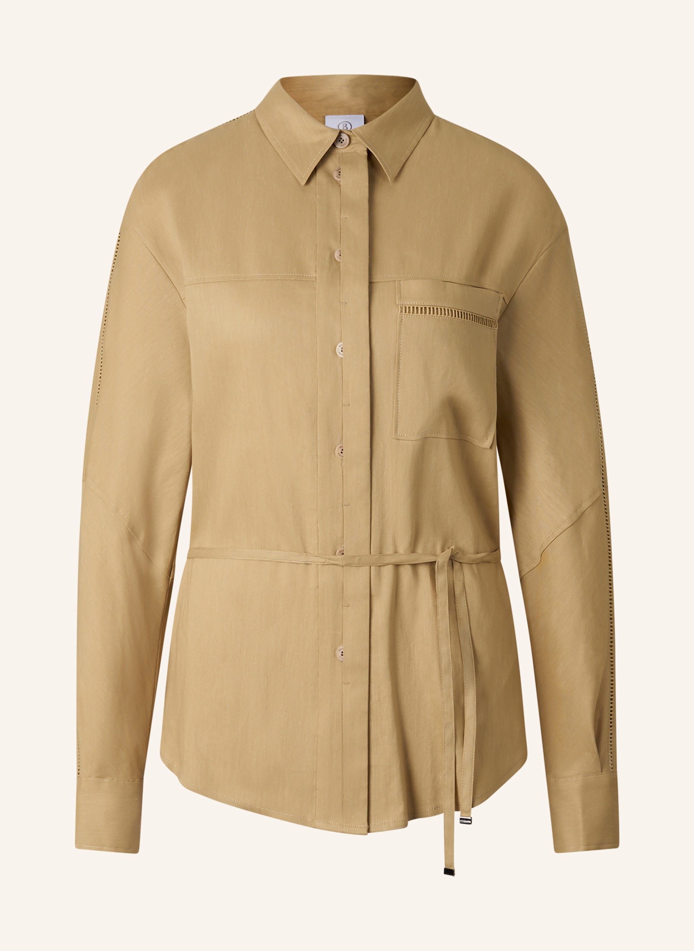 Bogner Leinenmix-Bluse Catrina braun