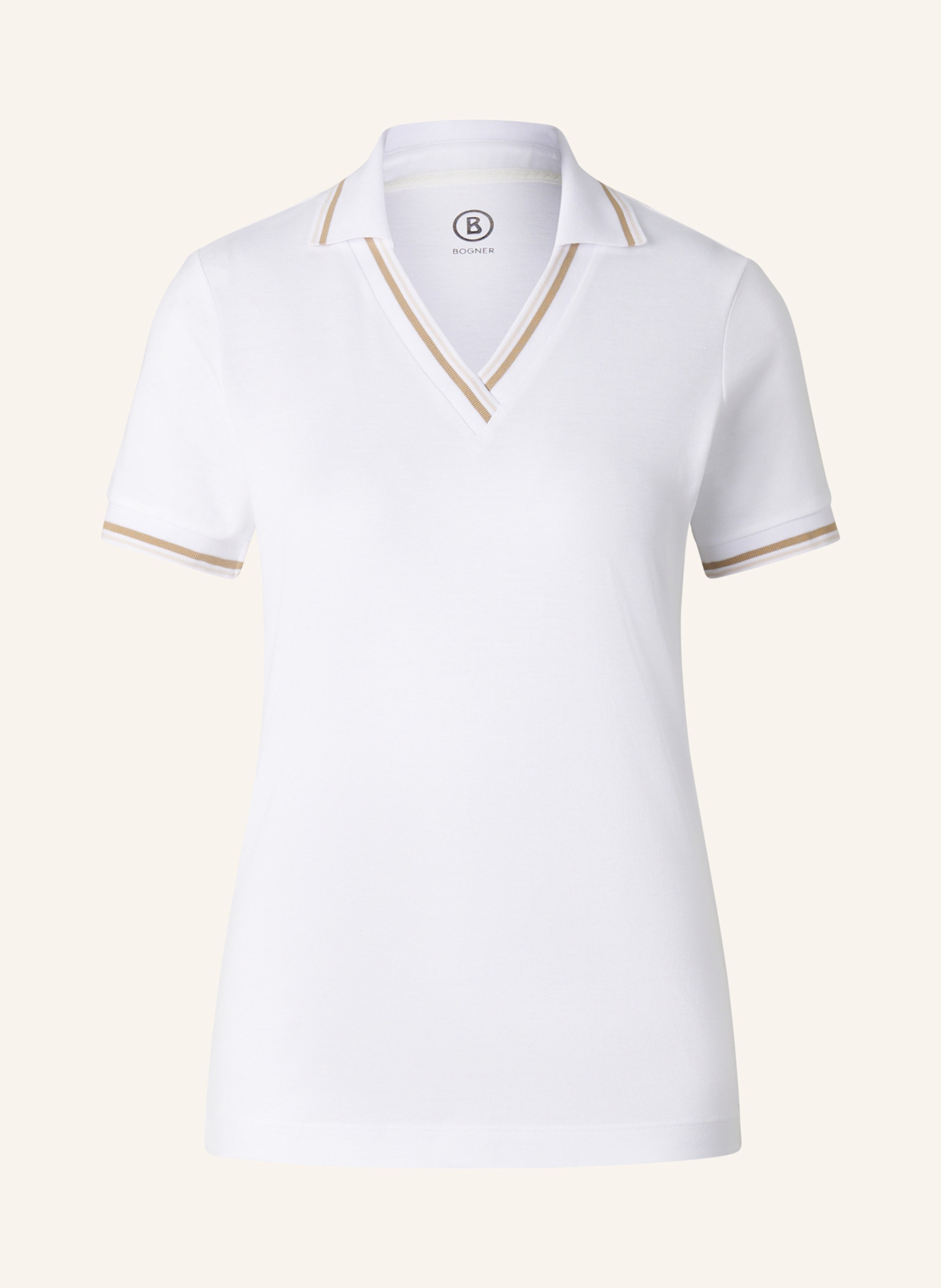 Bogner Funktions-Polo-Shirt Jula weiss