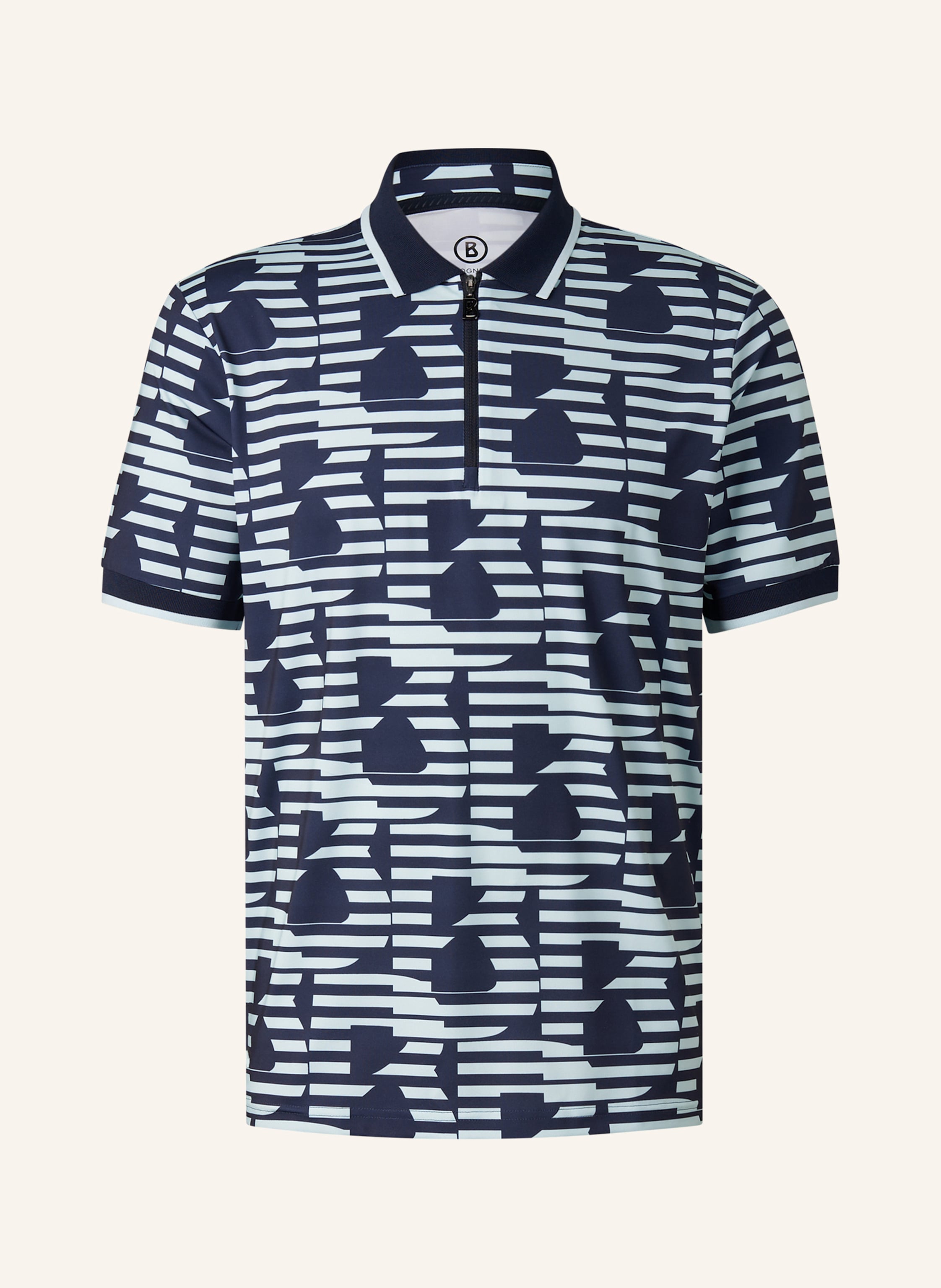 Bogner Jersey-Poloshirt Valentin blau
