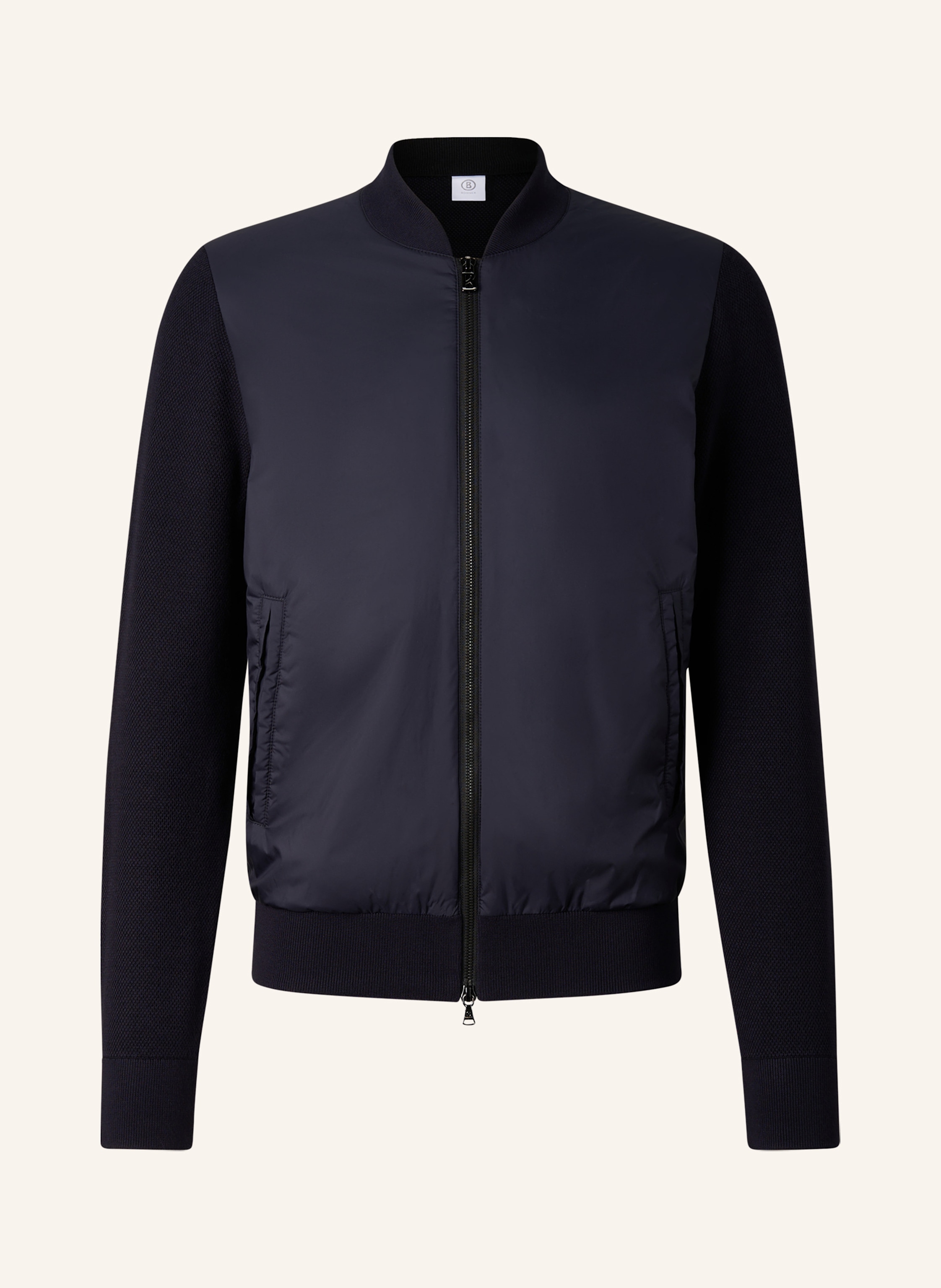 Bogner Hybrid-Strickjacke Zisco blau