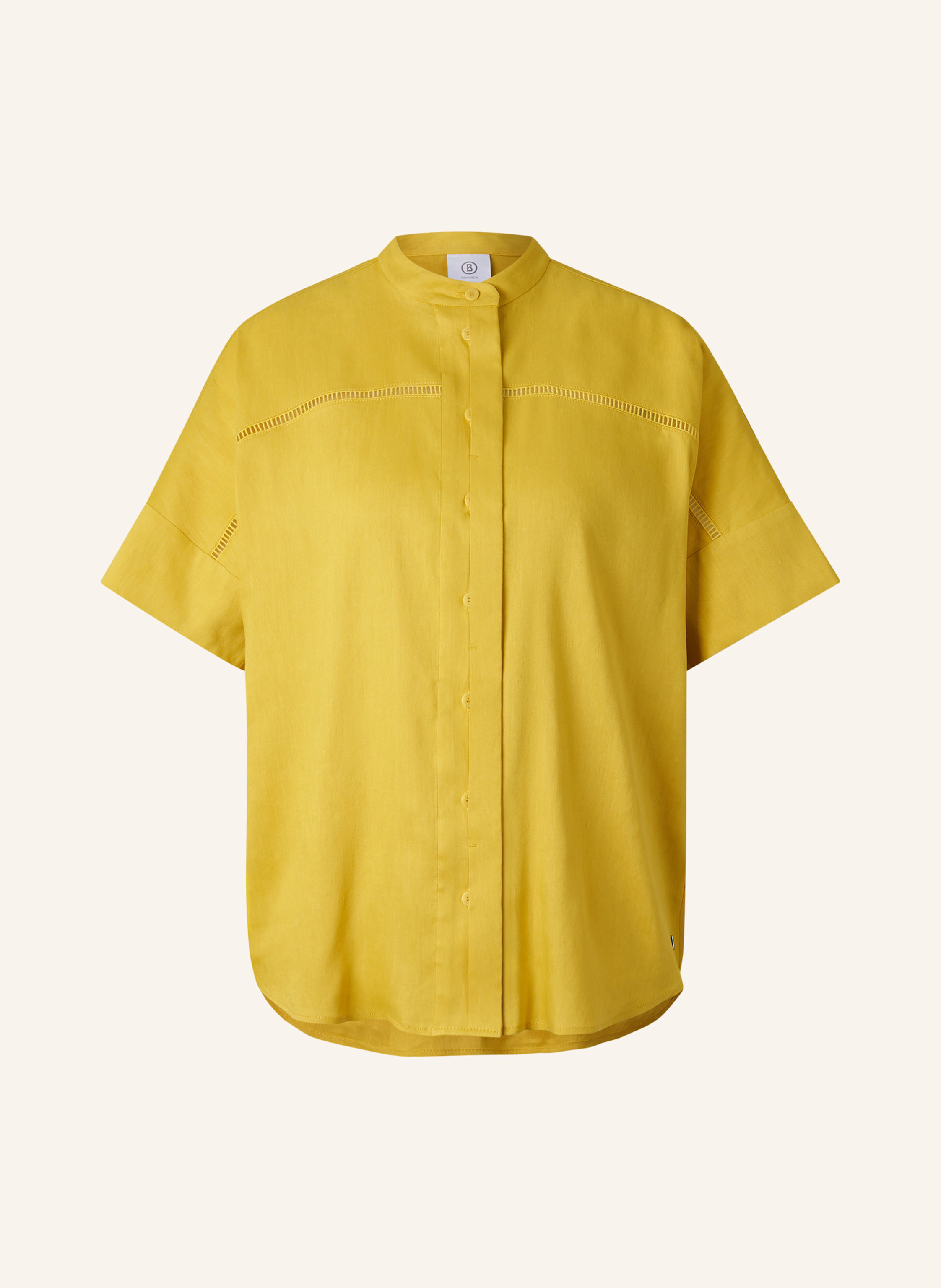 Bogner Bluse Cheryl Mit Leinen gelb