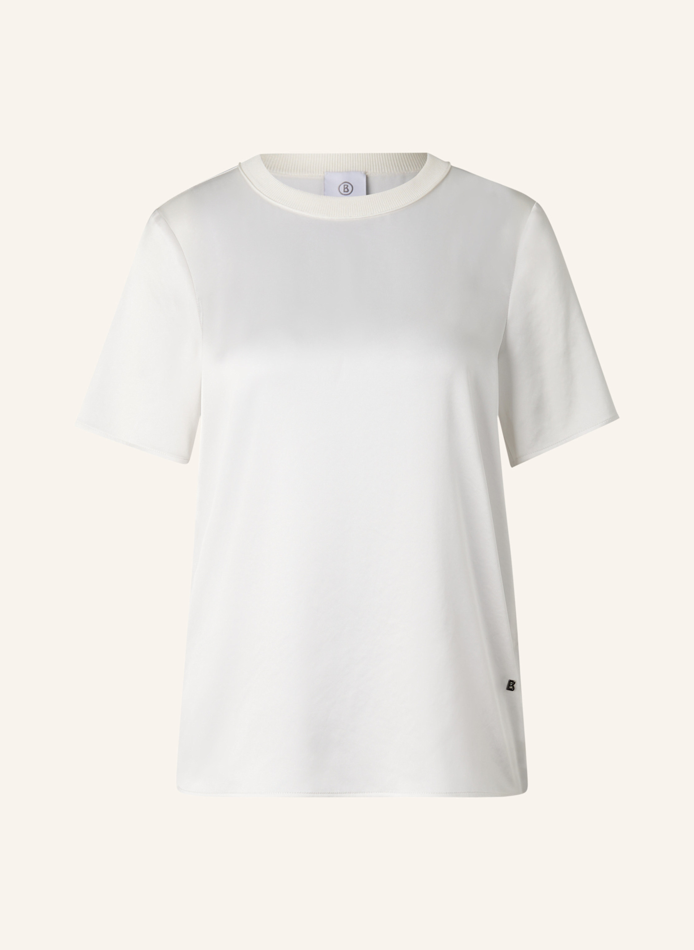 Bogner Satin-Shirt Dylan weiss