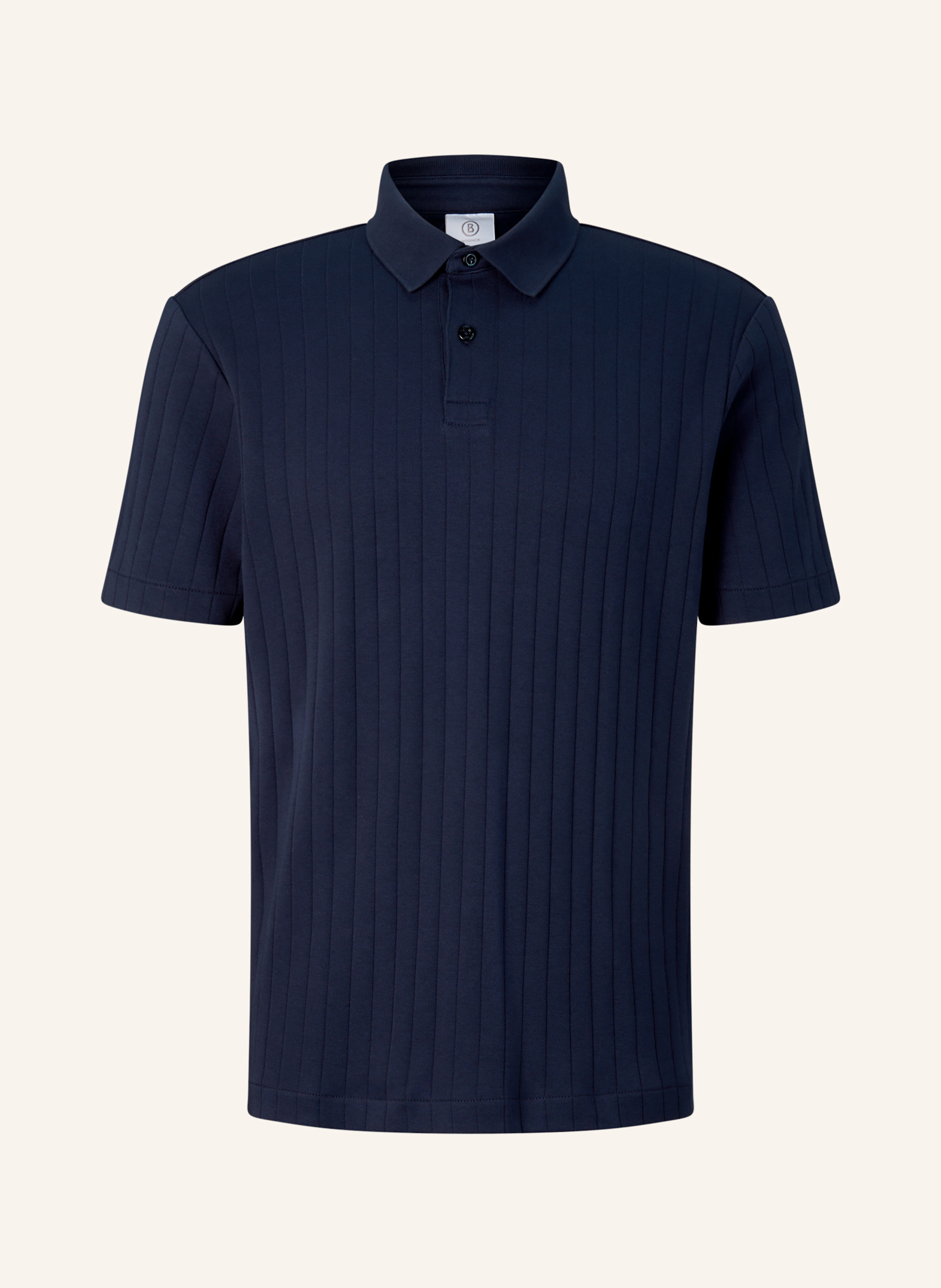 Bogner Strick-Poloshirt Zane blau