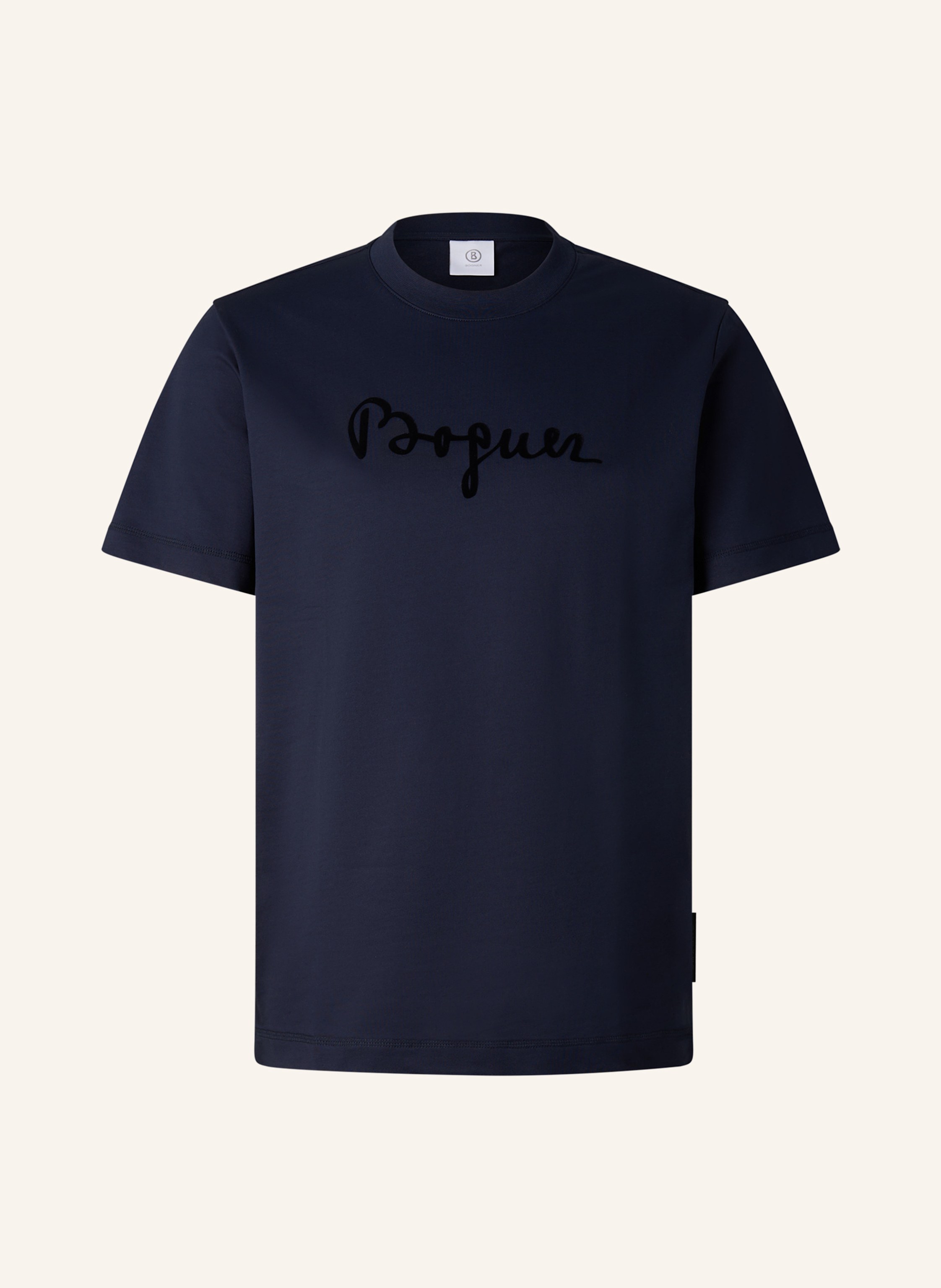 Bogner Baumwoll-T-Shirt Lukas blau