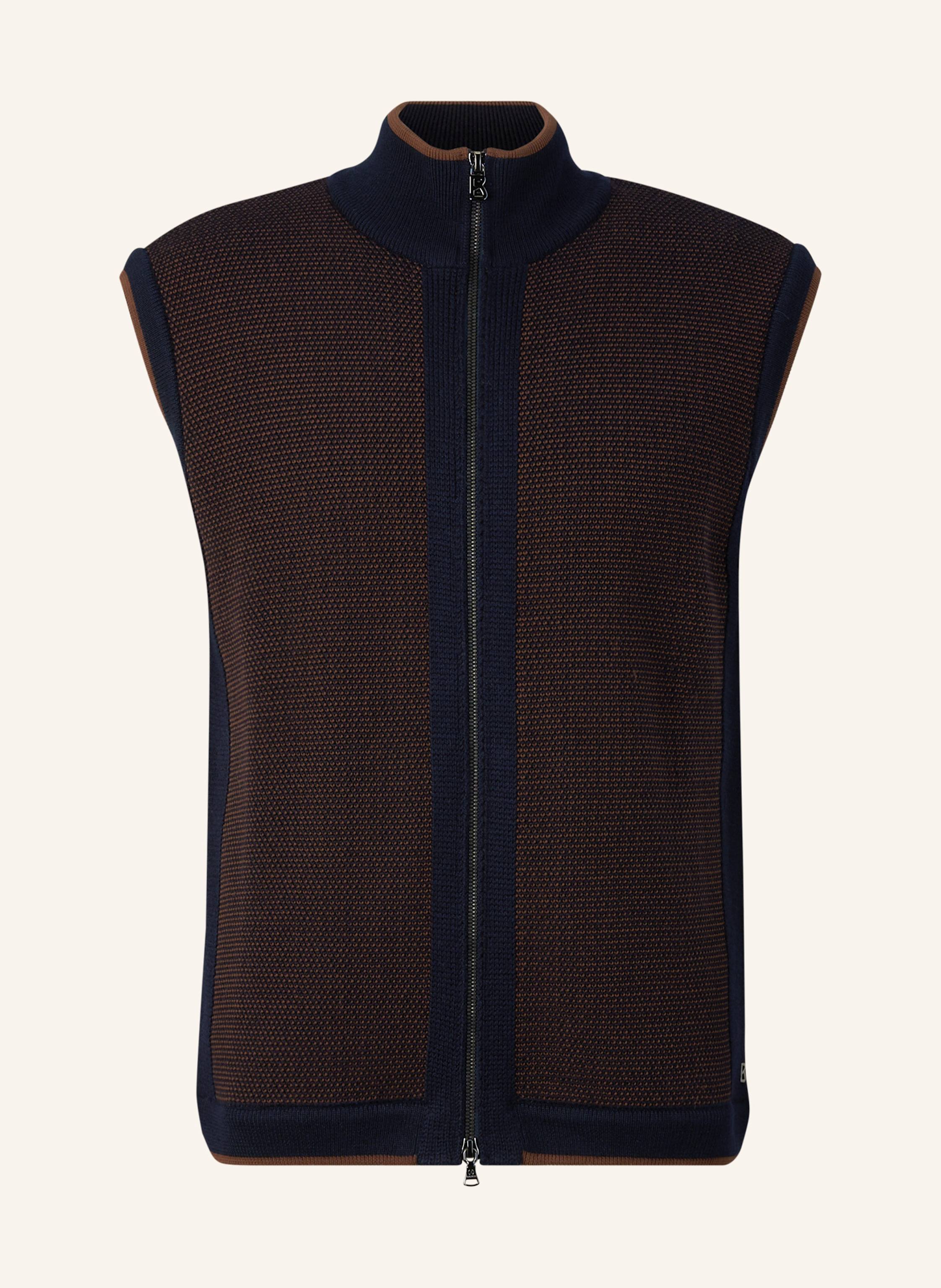 Bogner Strickweste Enzo blau