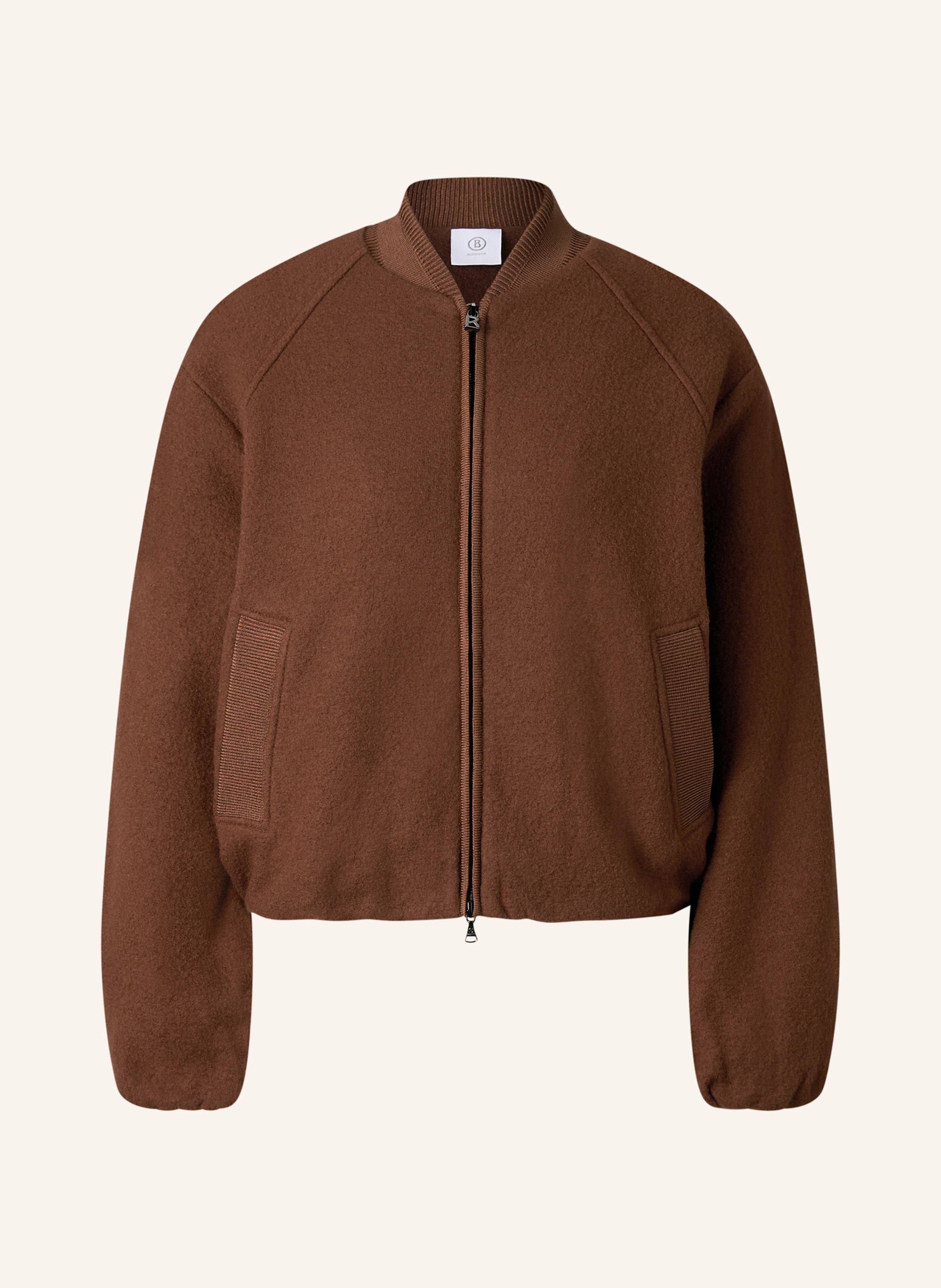 Bogner Woll-Blouson Editha braun