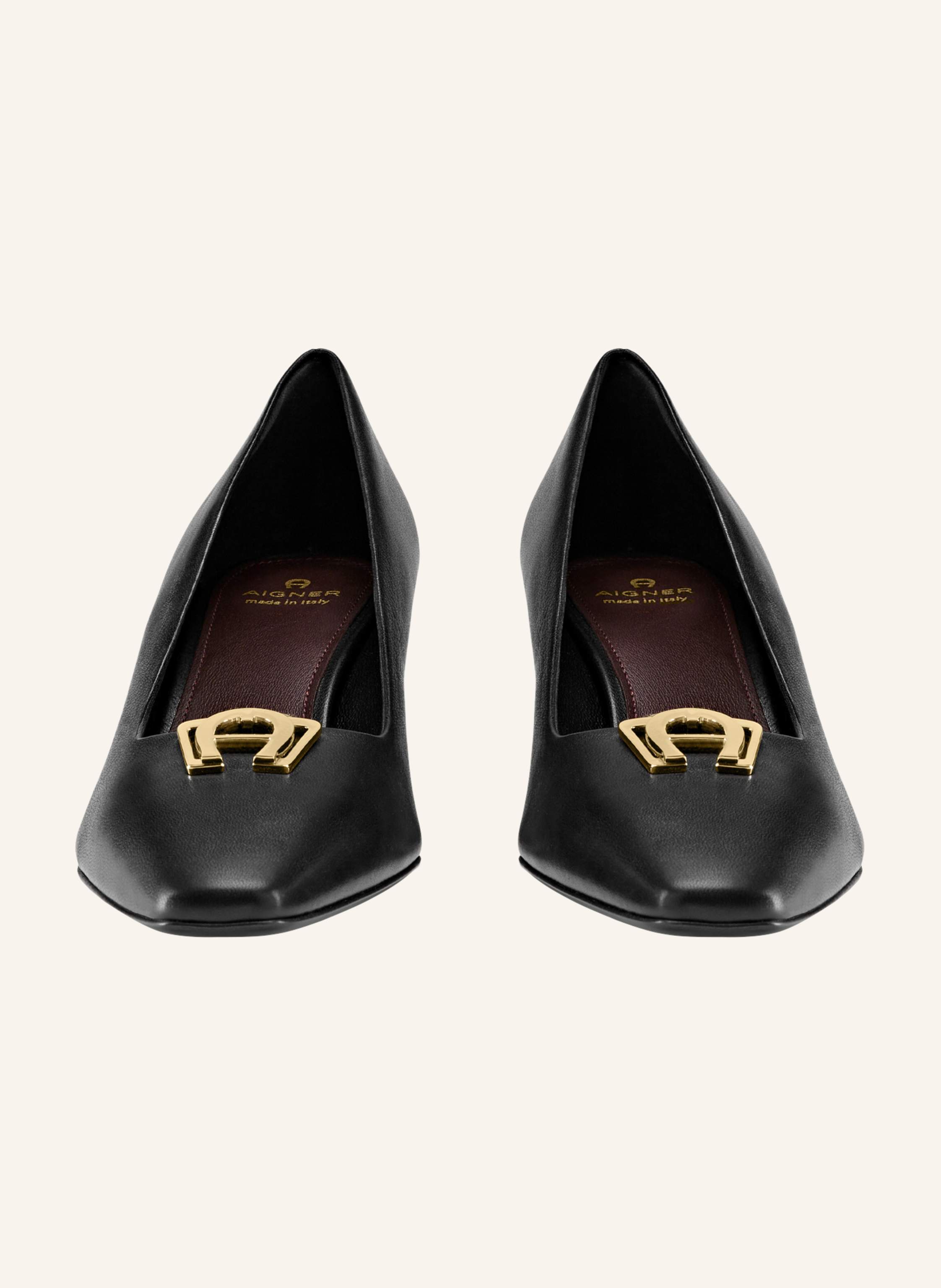 Thumbnail - Aigner Block Heel Pumps Marylin 1a schwarz