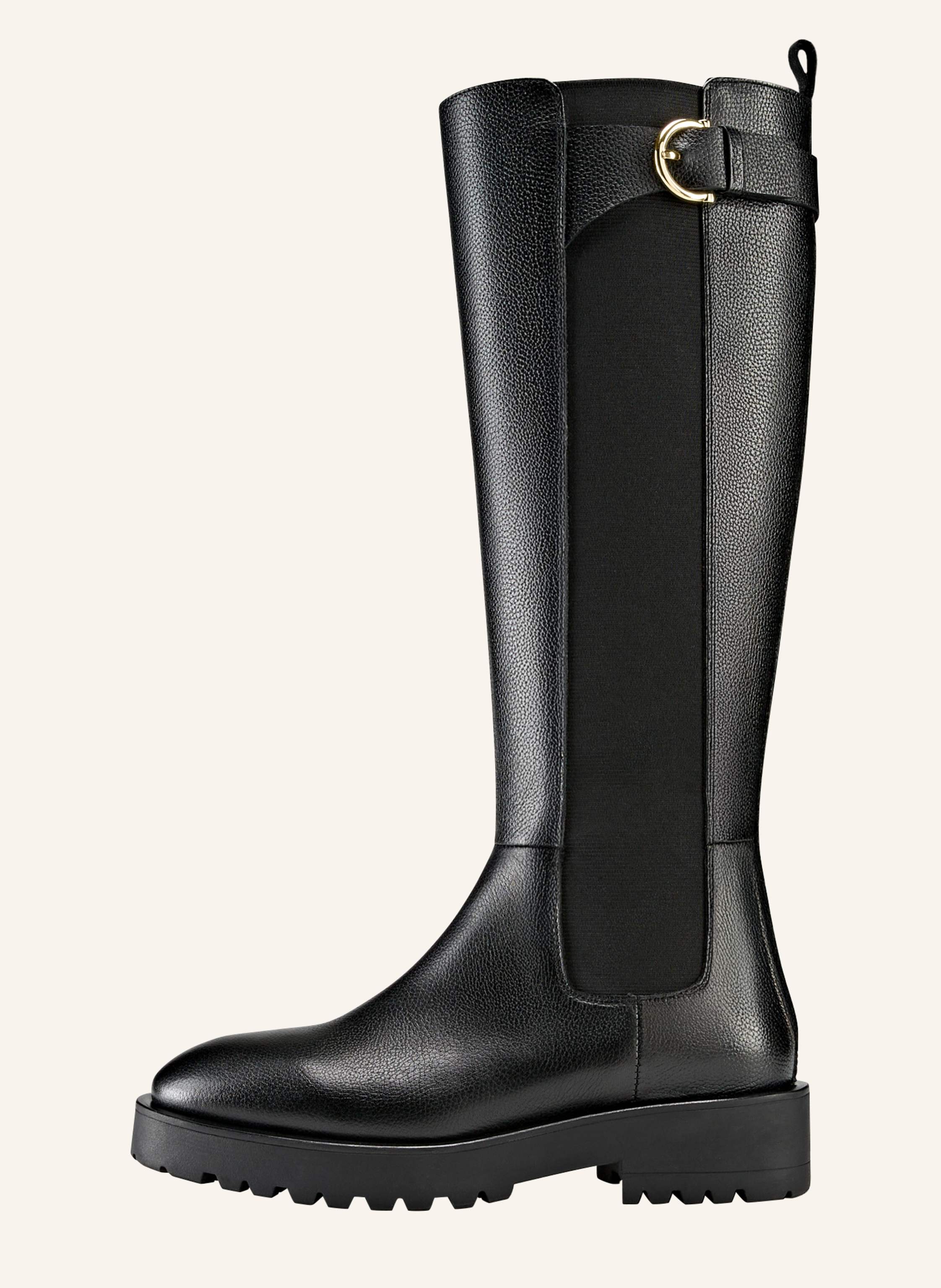 Thumbnail - Aigner Knee High Boot Ava 54a schwarz