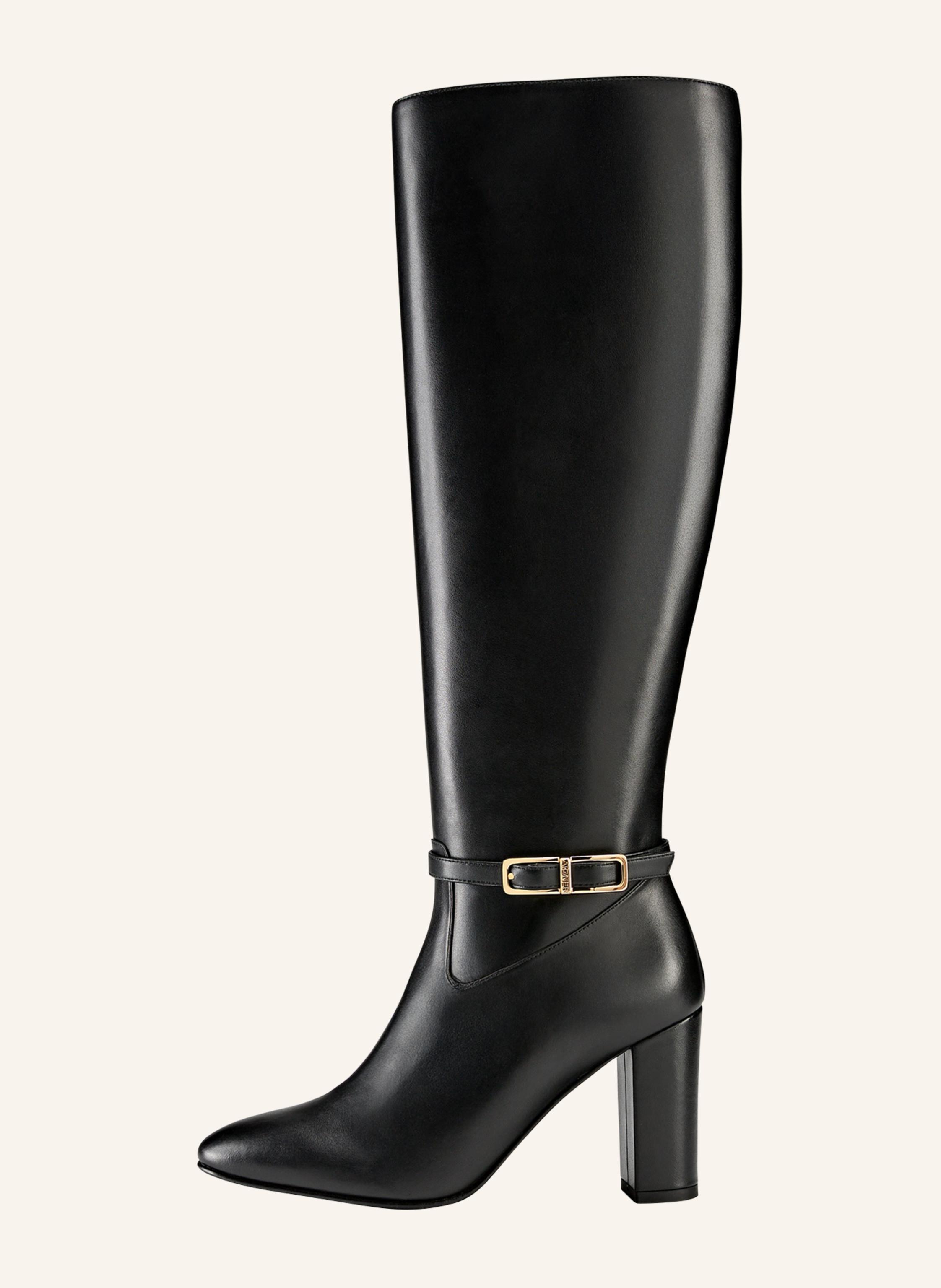 Thumbnail - Aigner Mid-Heel Boot Caroline 16c schwarz