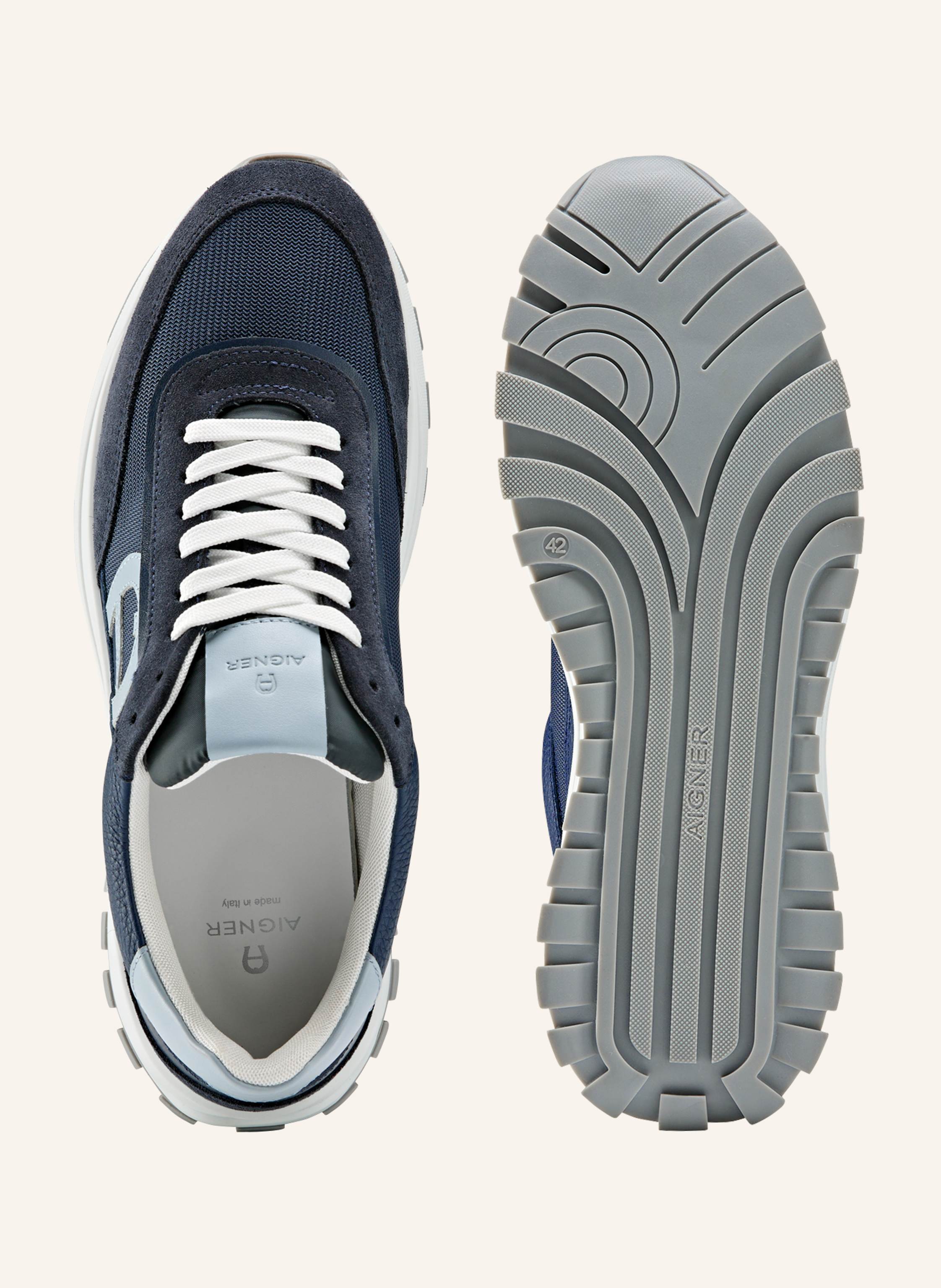 Thumbnail - Aigner Runner Sneaker James 1b blau