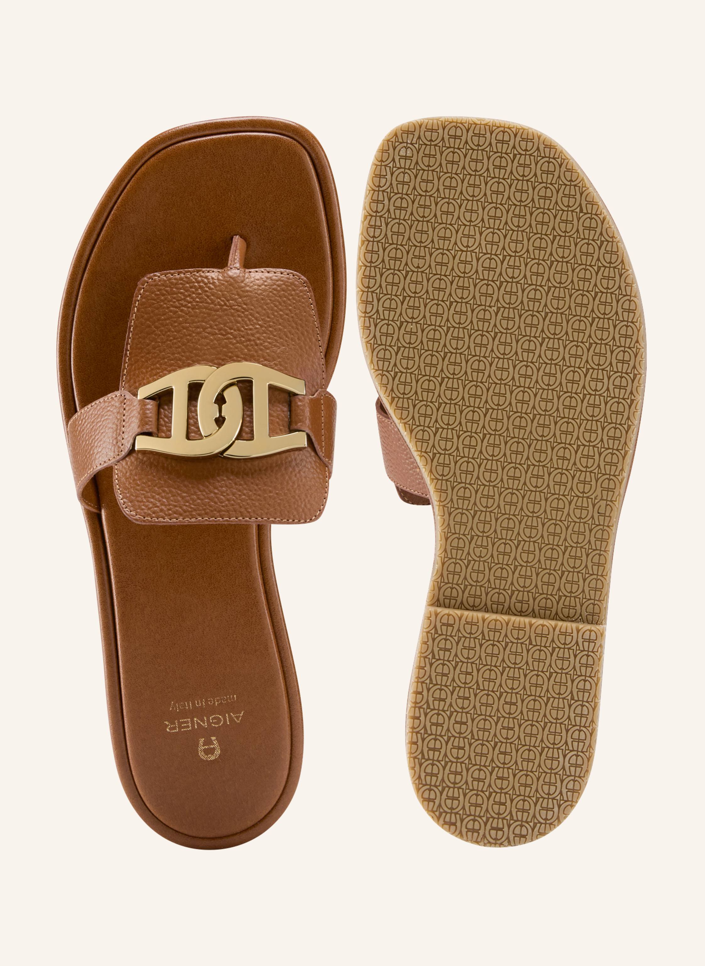 Thumbnail - Aigner Slide Sandal Lotta 16c braun