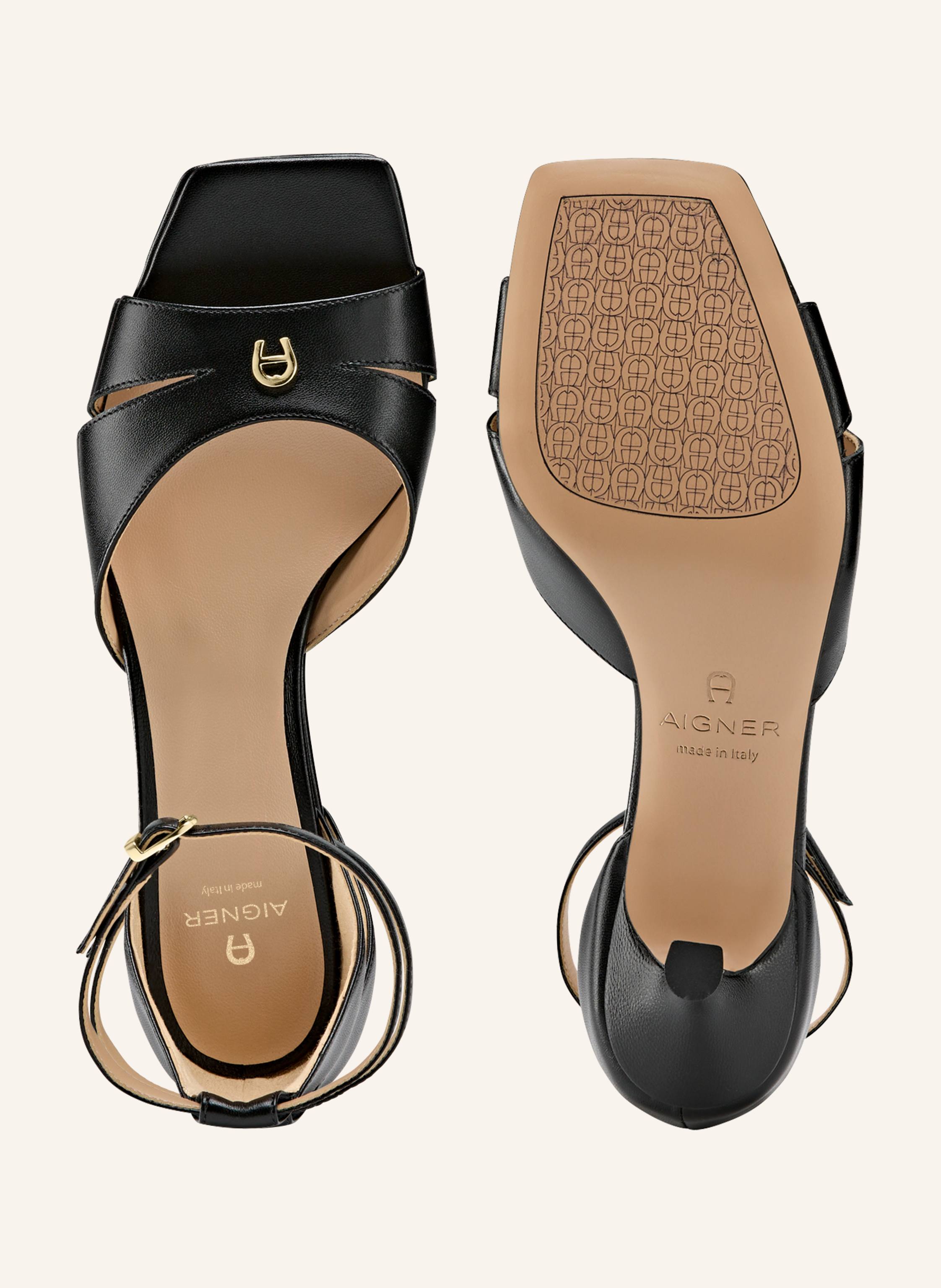 Thumbnail - Aigner Heel Sandal Jolie 6a schwarz