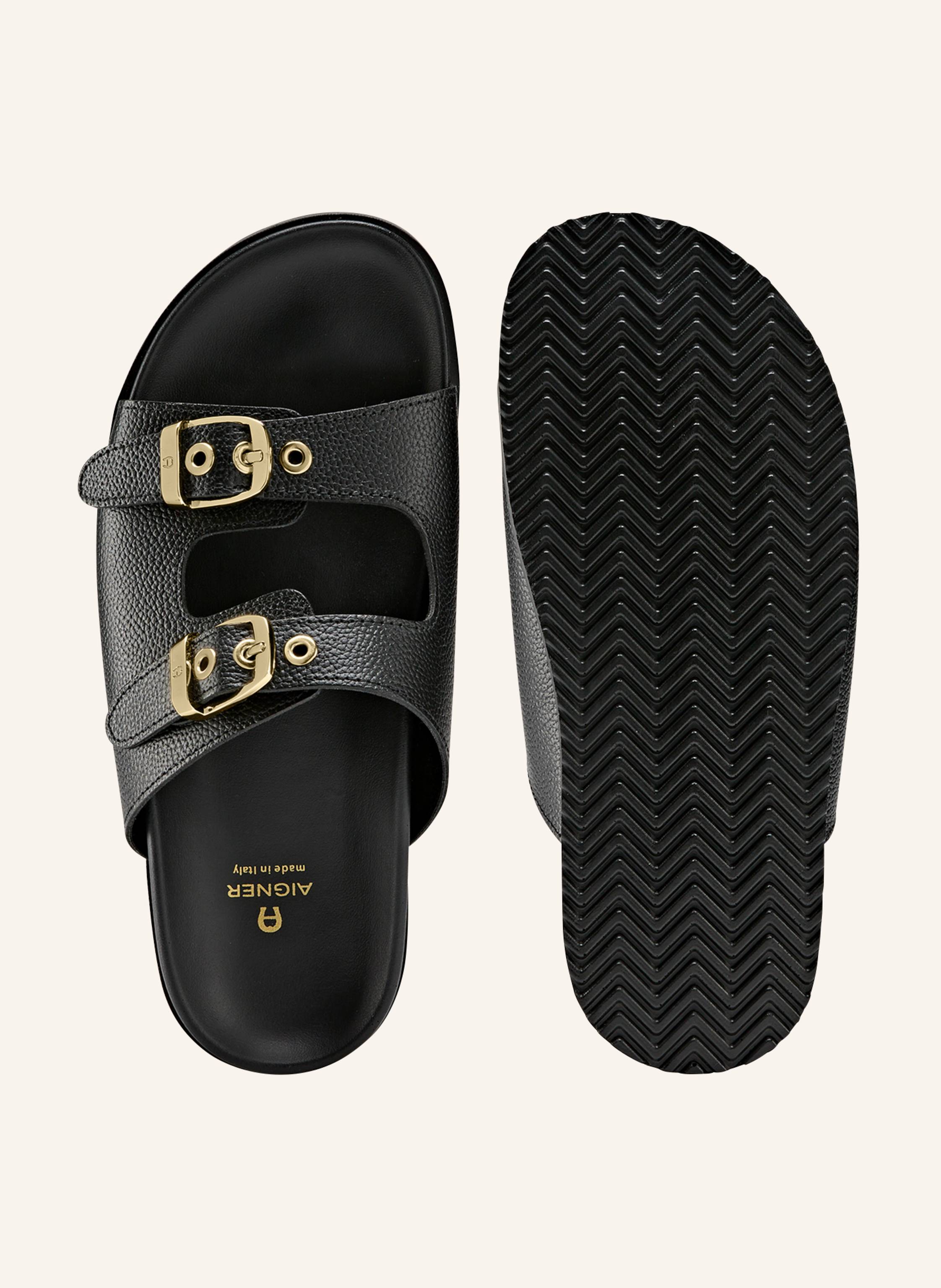 Thumbnail - Aigner Lounge Sandal Eve 1a schwarz