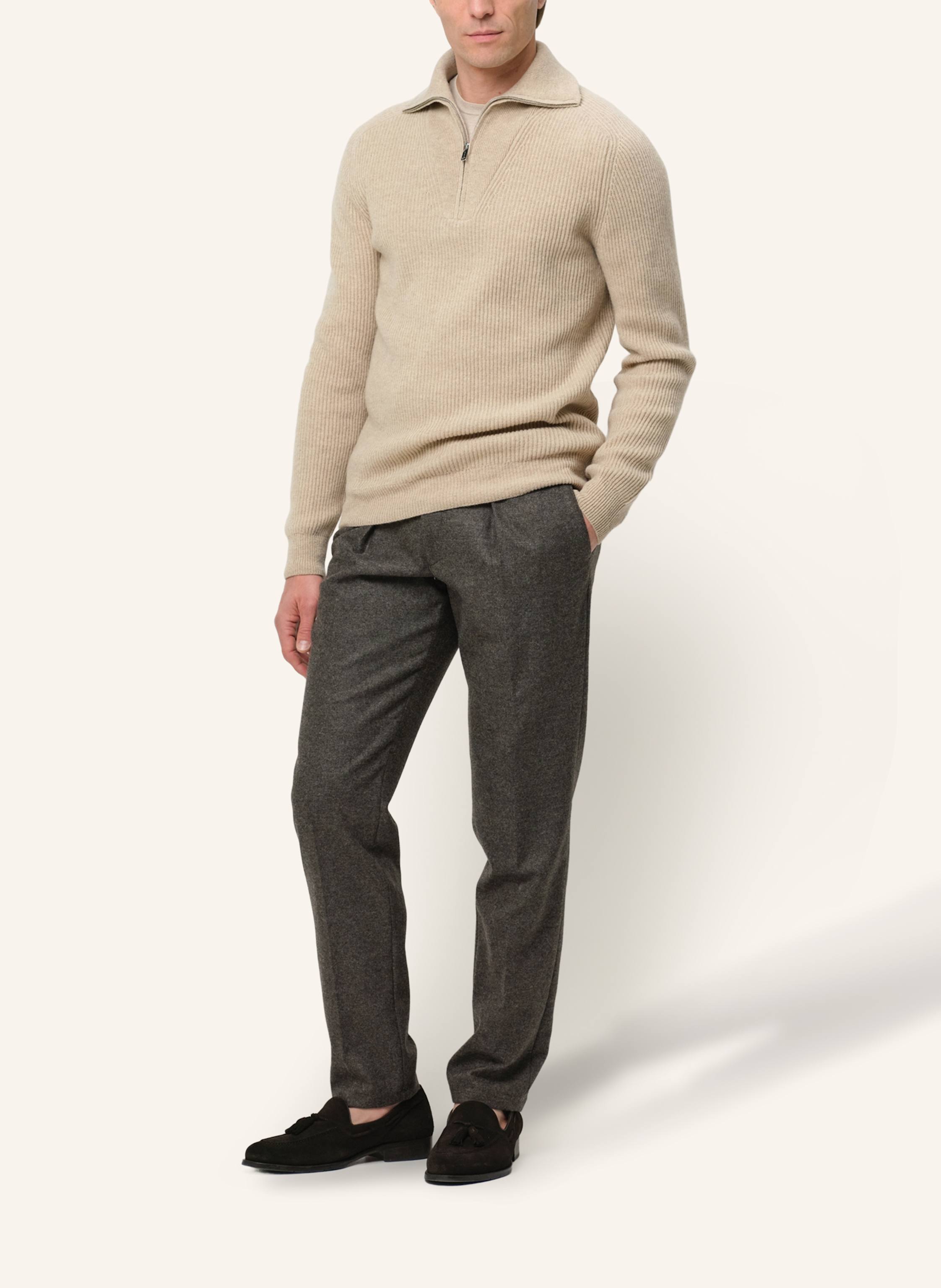 Thumbnail - Profuomo Chino Hose braun