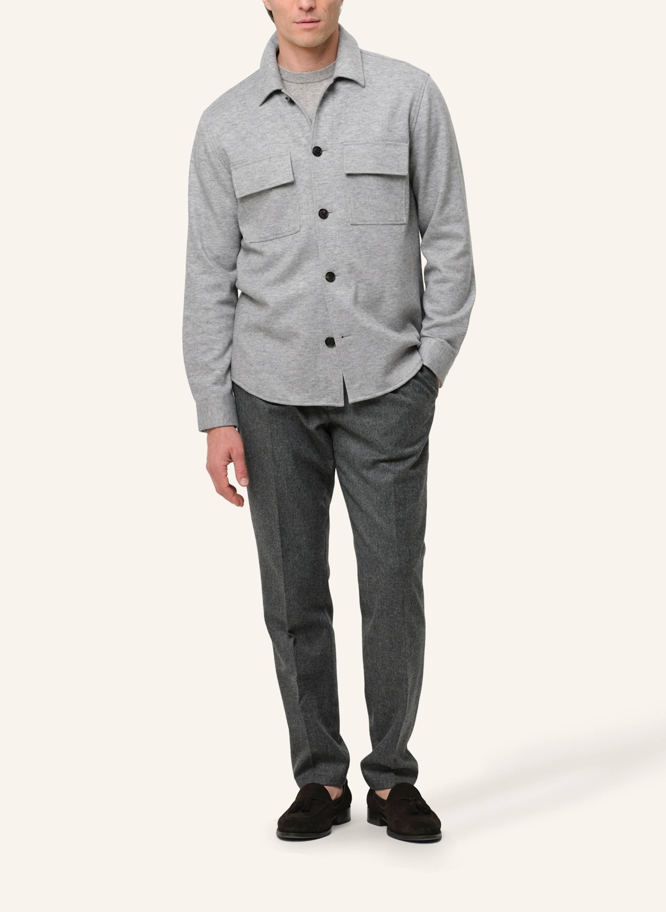 Thumbnail - Profuomo Herren Overshirt grau