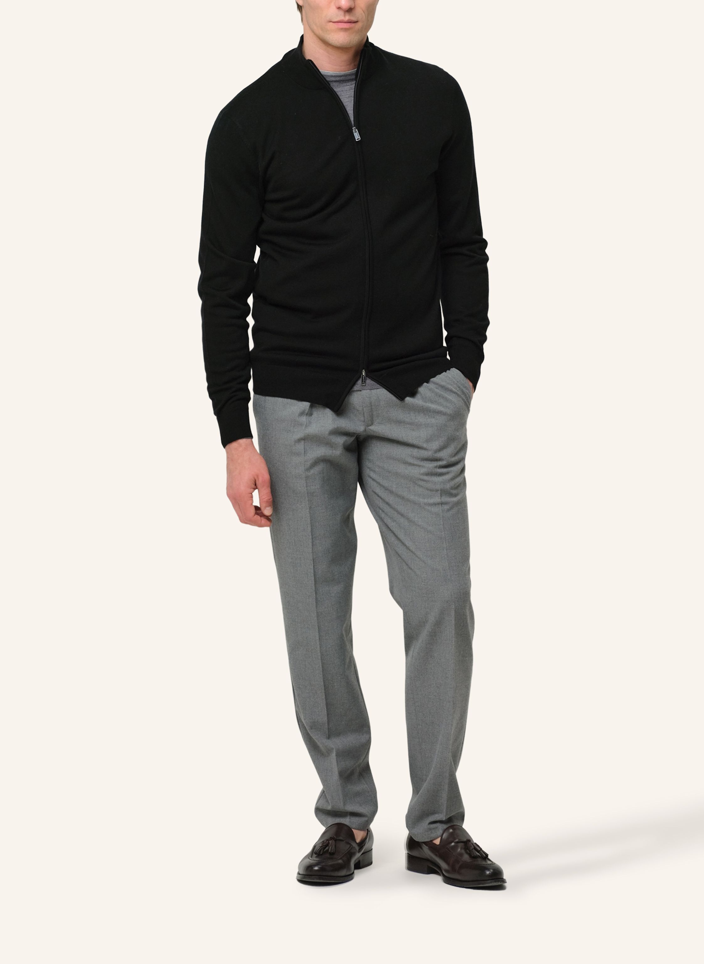 Thumbnail - Profuomo Strickjacke schwarz