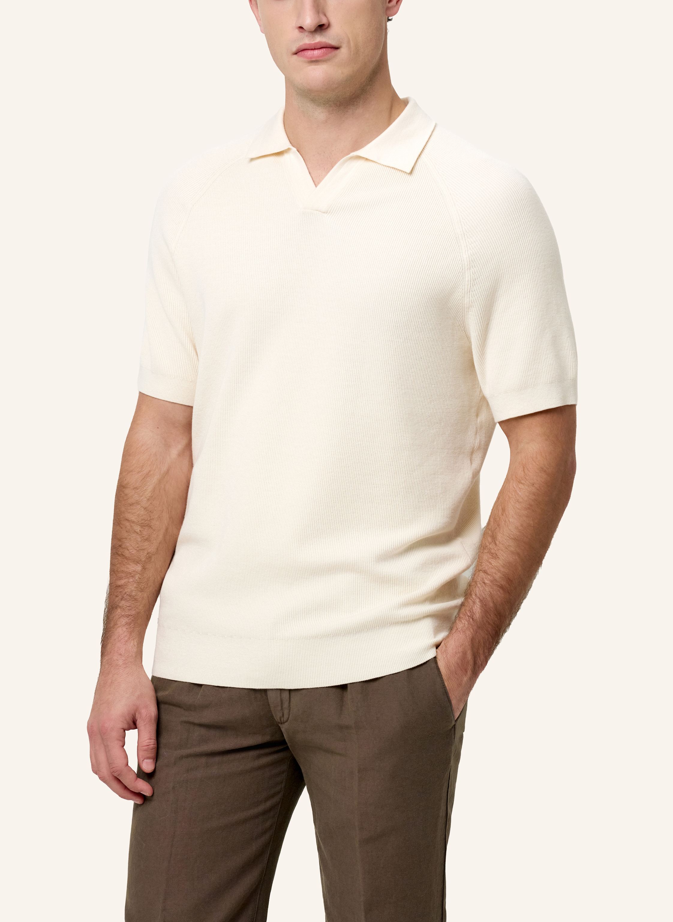 Thumbnail - Profuomo Polo Kurzarm weiss