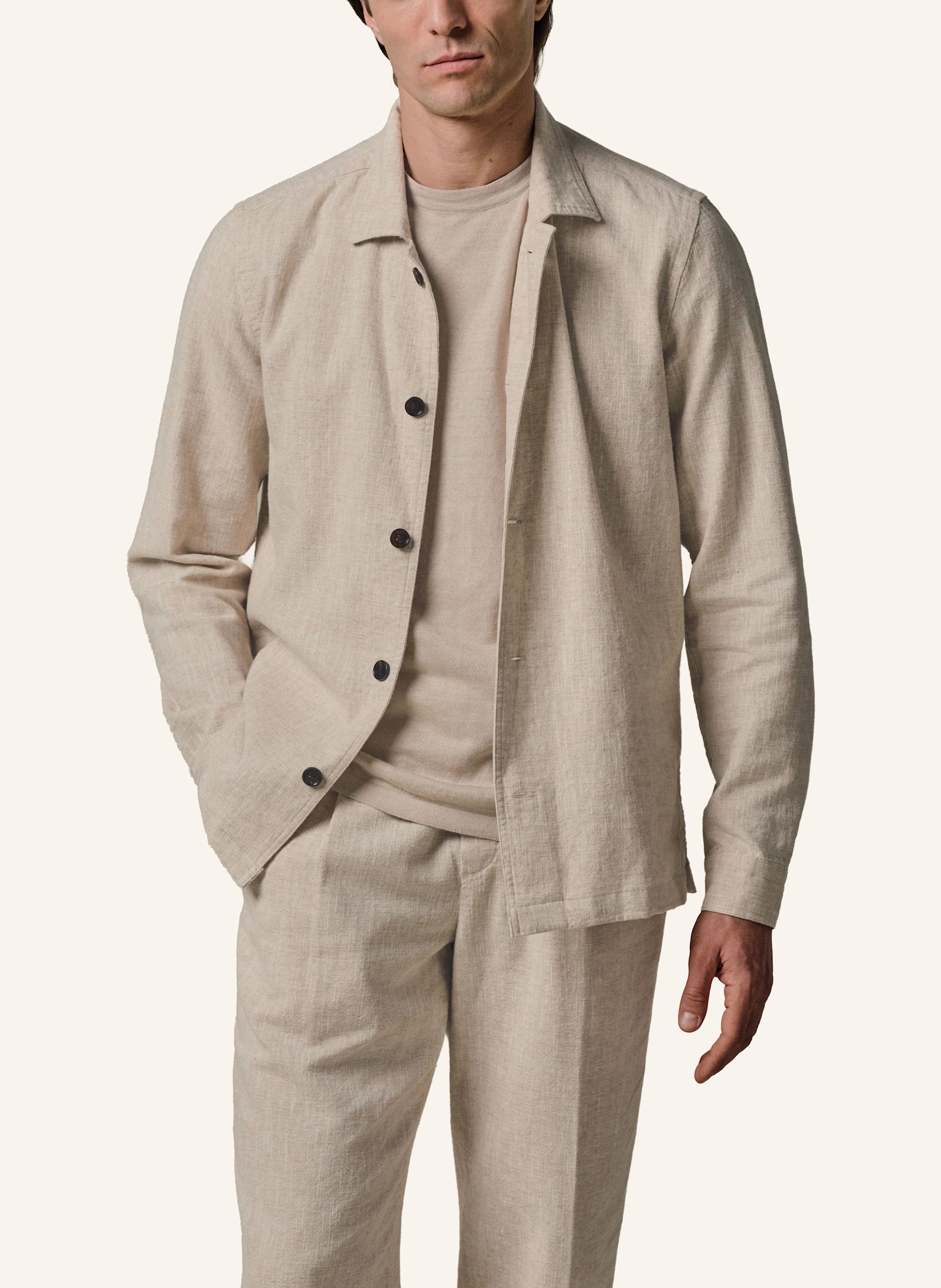 Thumbnail - Profuomo Overshirt beige