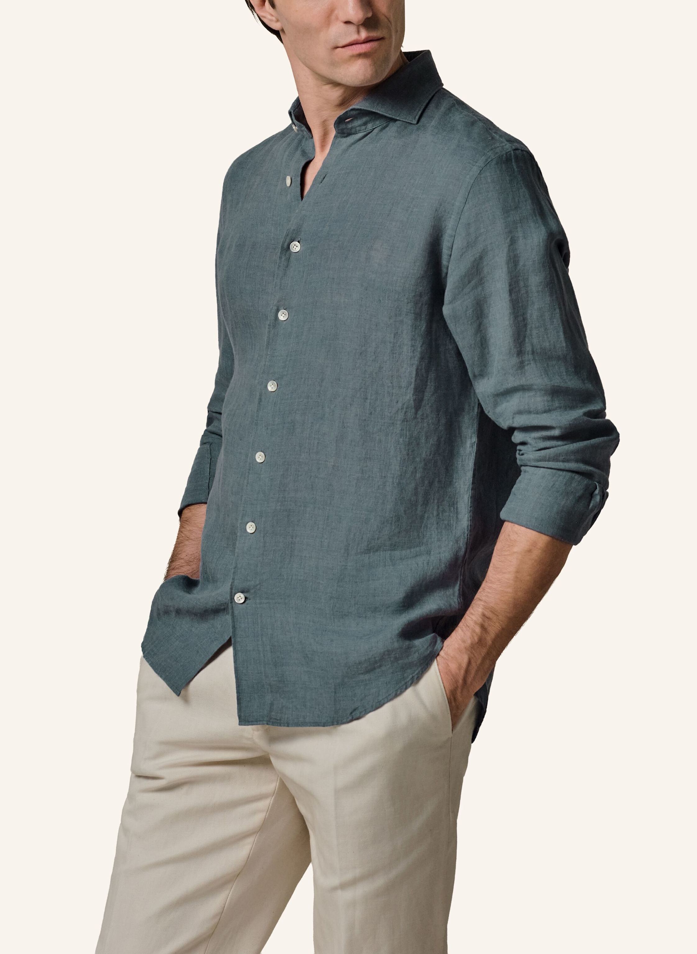 Thumbnail - Profuomo Hemd grau