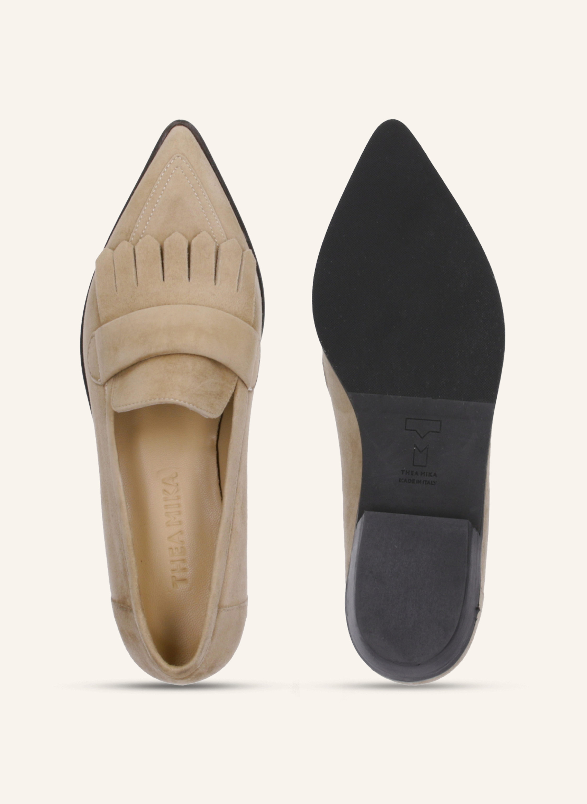 Thumbnail - Thea Mika Mokassins beige