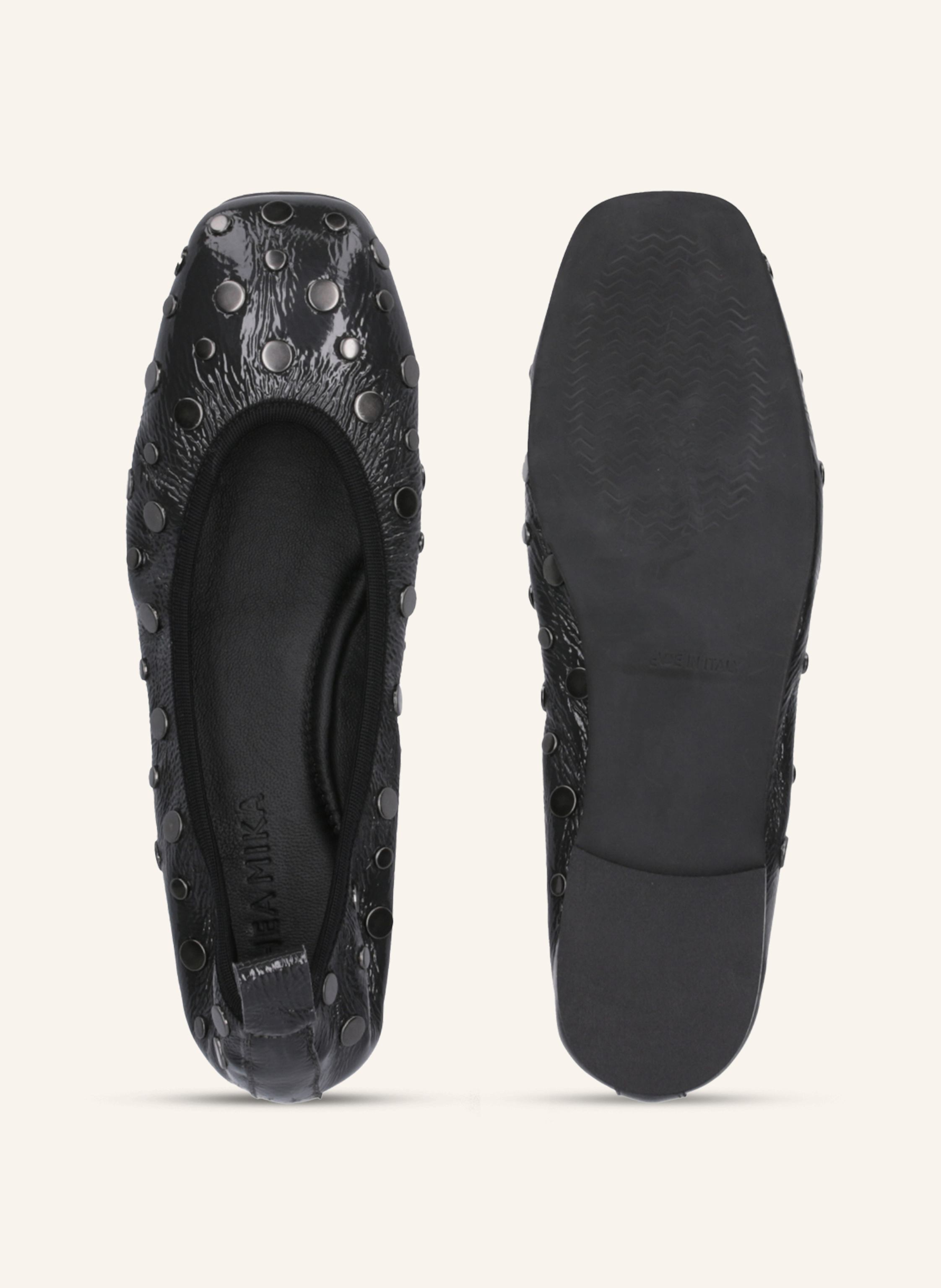 Thumbnail - Thea Mika Ballerinas grau