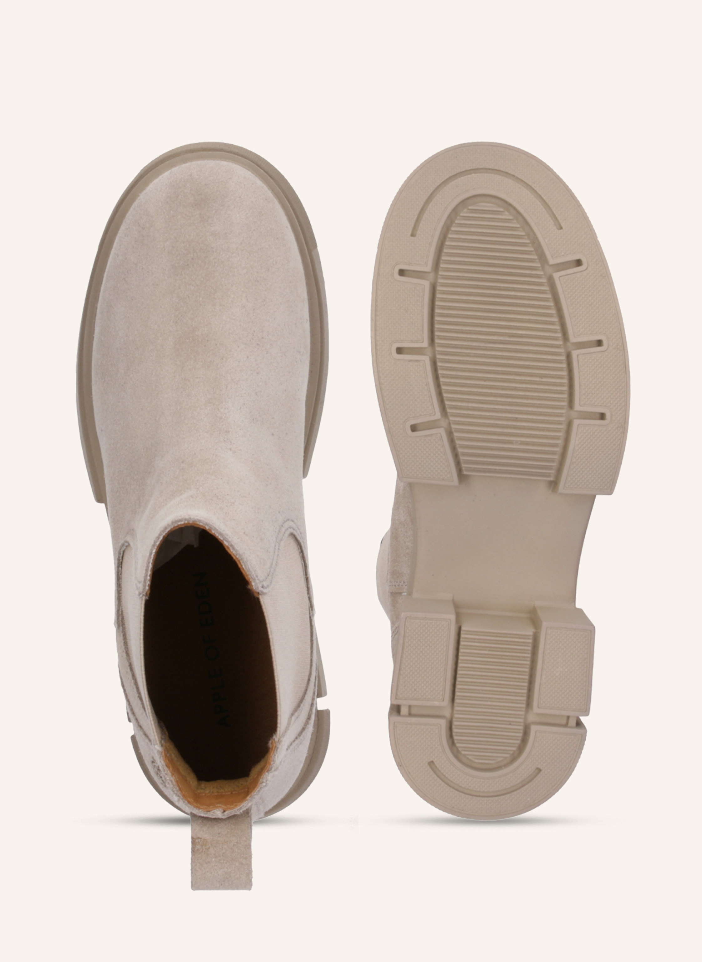Thumbnail - Apple Of Eden Chelsea Boots beige