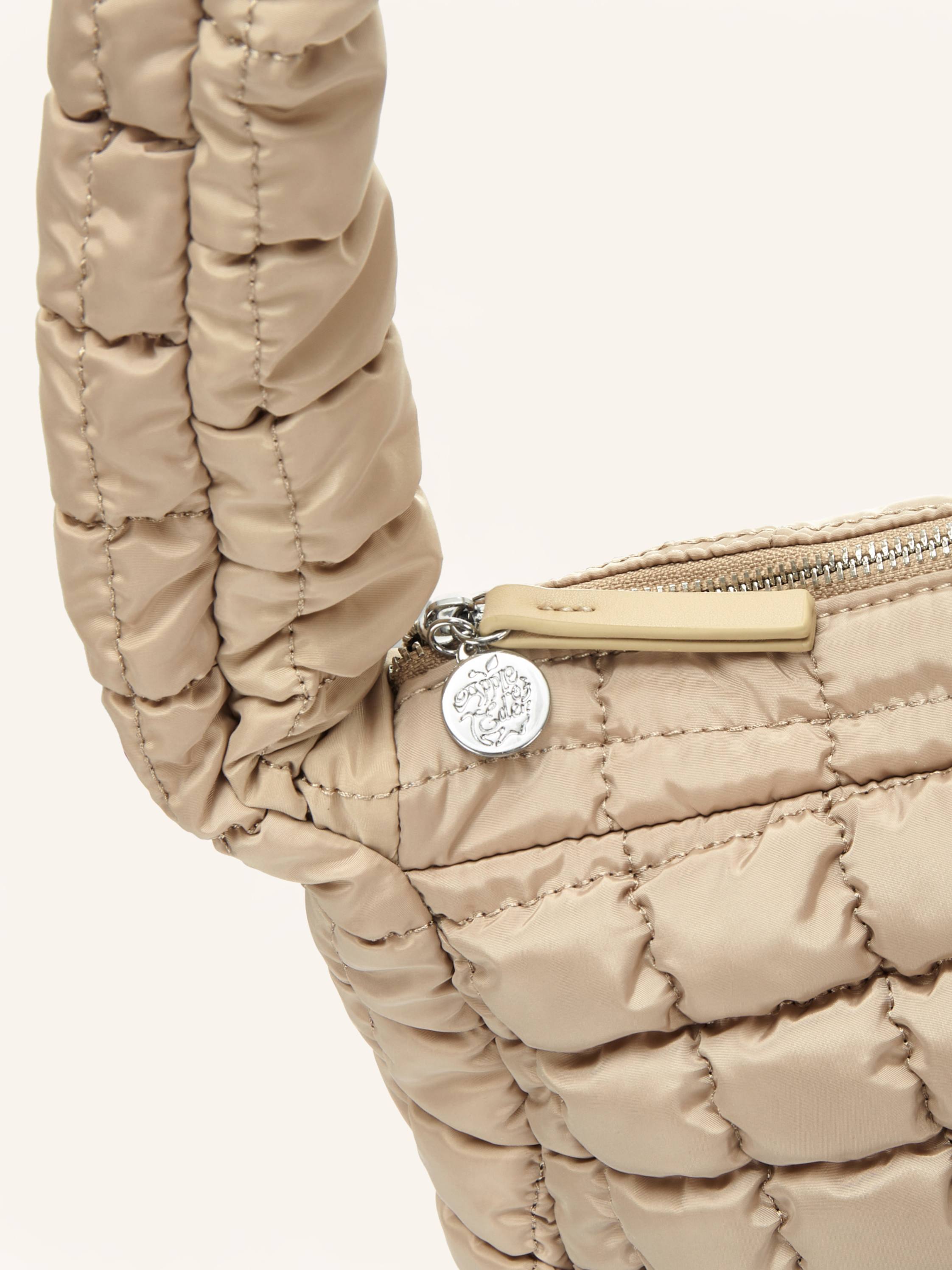 Thumbnail - Apple Of Eden Hobo Bag beige