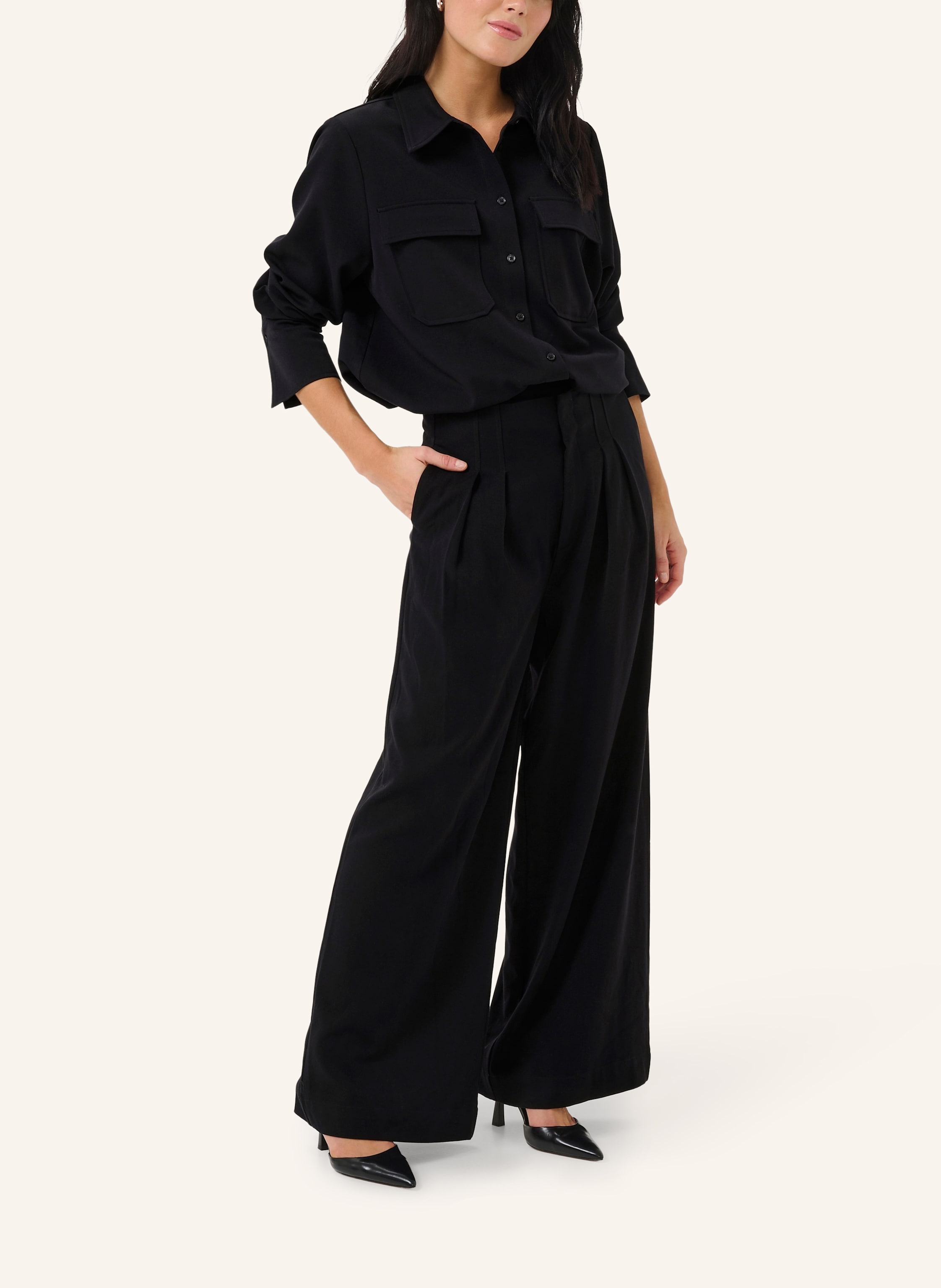 Thumbnail - My Essential Wardrobe Hose Sille schwarz