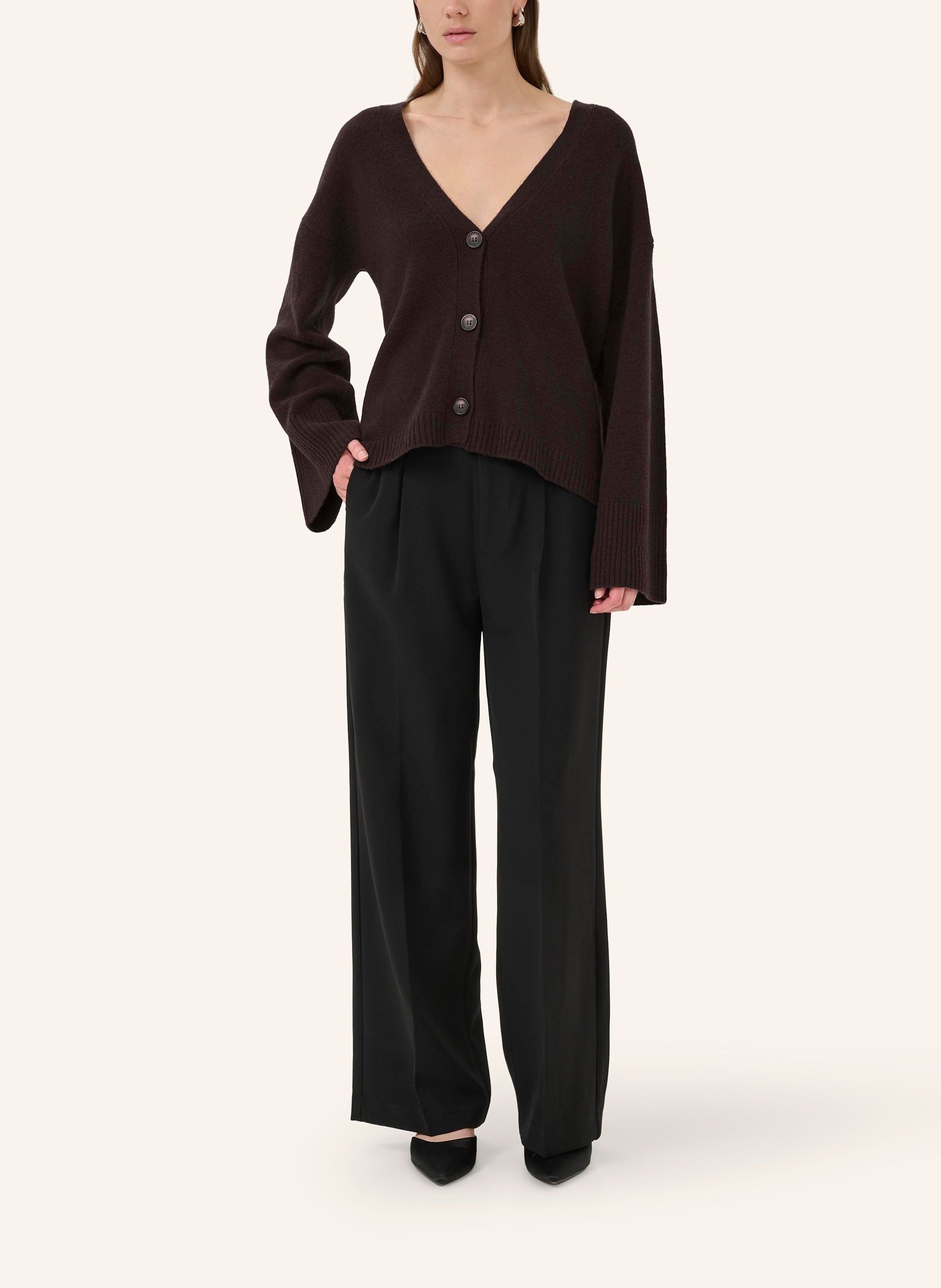 Thumbnail - My Essential Wardrobe Strickjacke Huxi braun