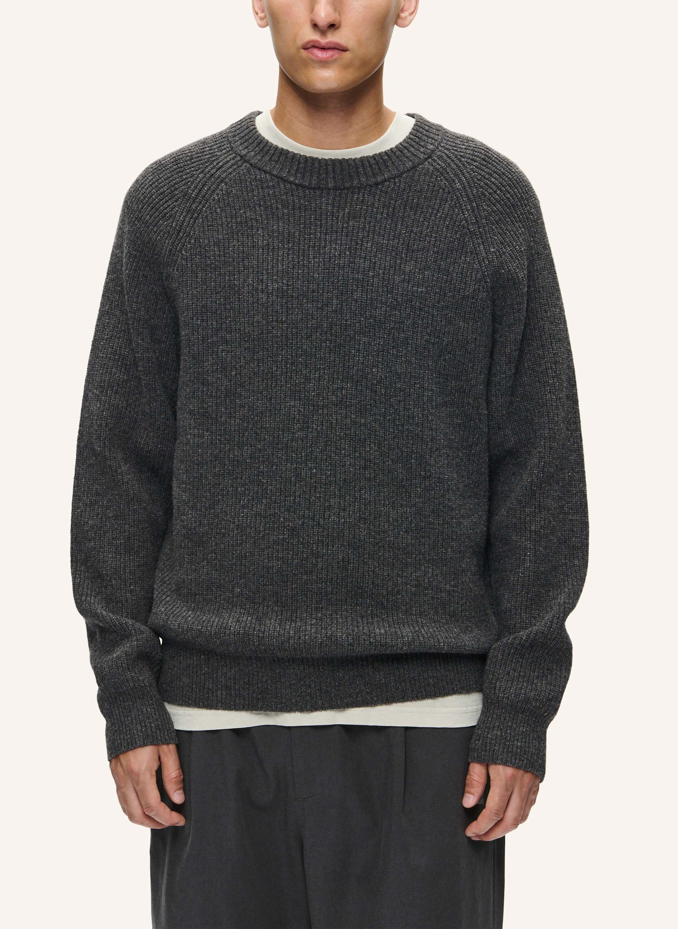 Thumbnail - Wood Wood Strickpullover Wwkevin grau