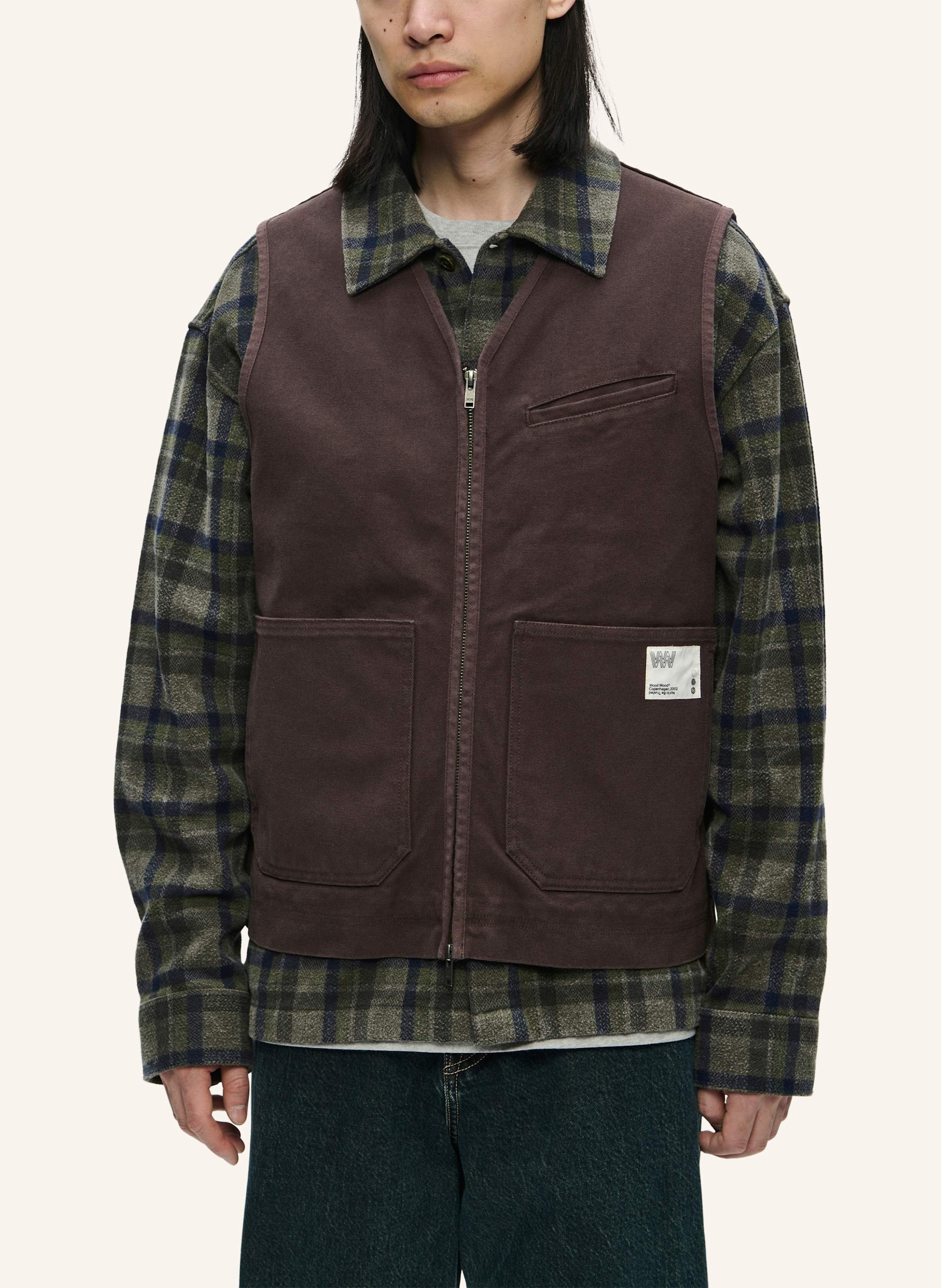 Thumbnail - Wood Wood Weste Wwbo braun