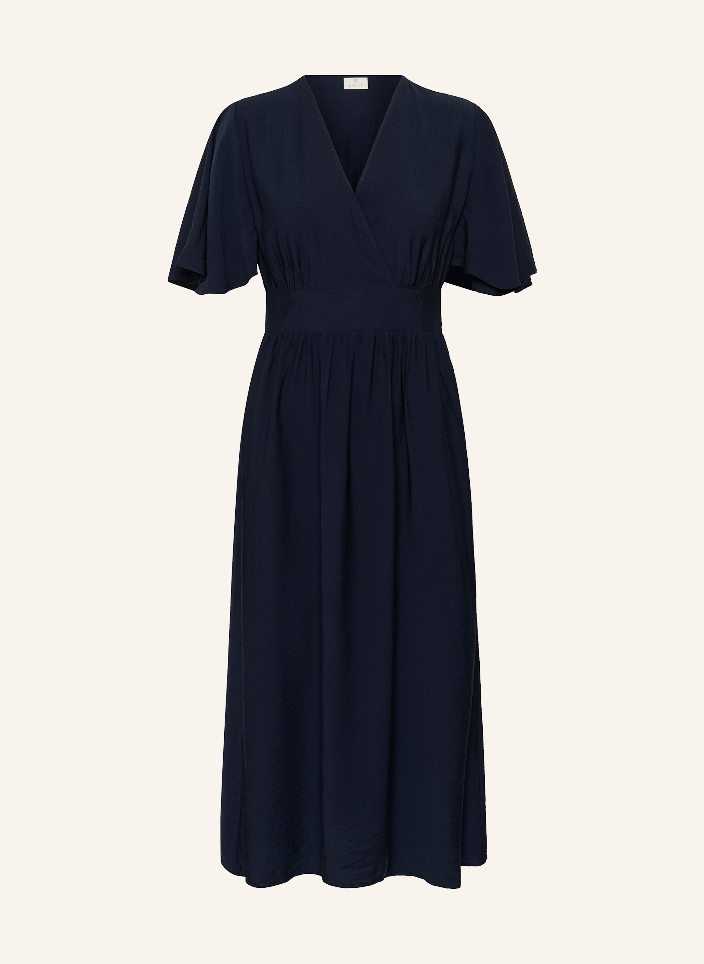 Kaffe Maxikleid Kasirena blau
