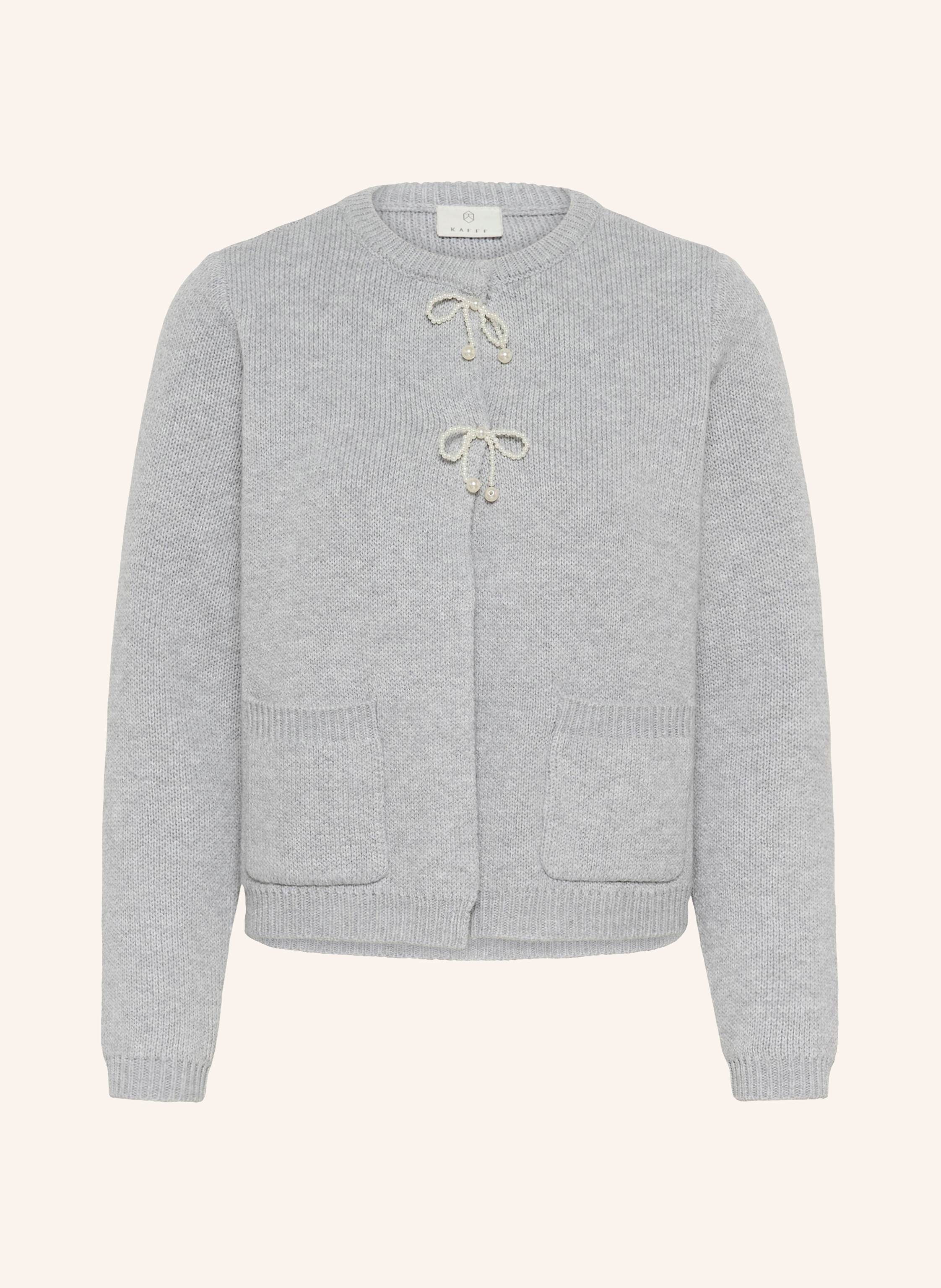 Kaffe Cardigan Kabowie grau