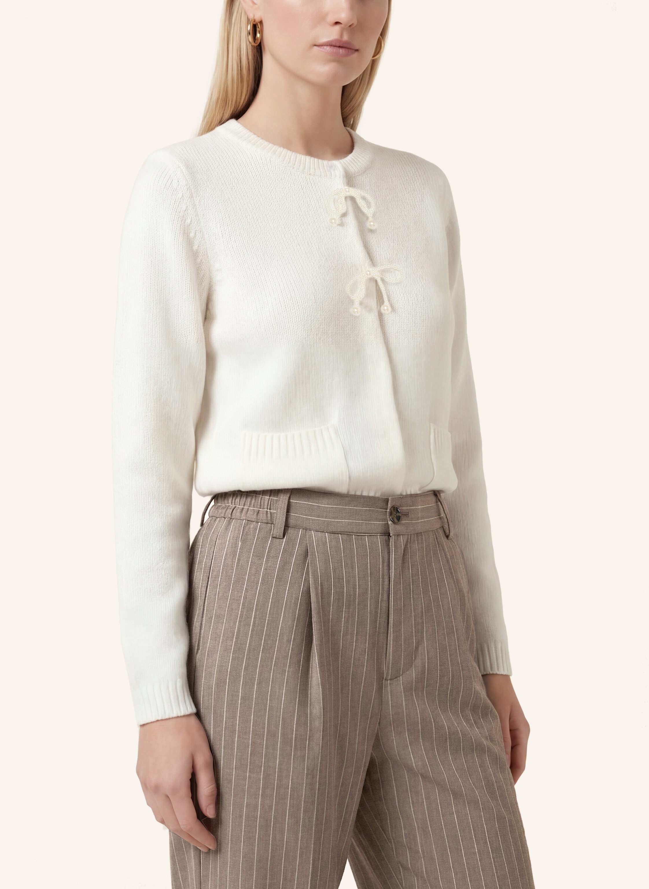 Thumbnail - Kaffe 7/8-Hose Kaheather beige