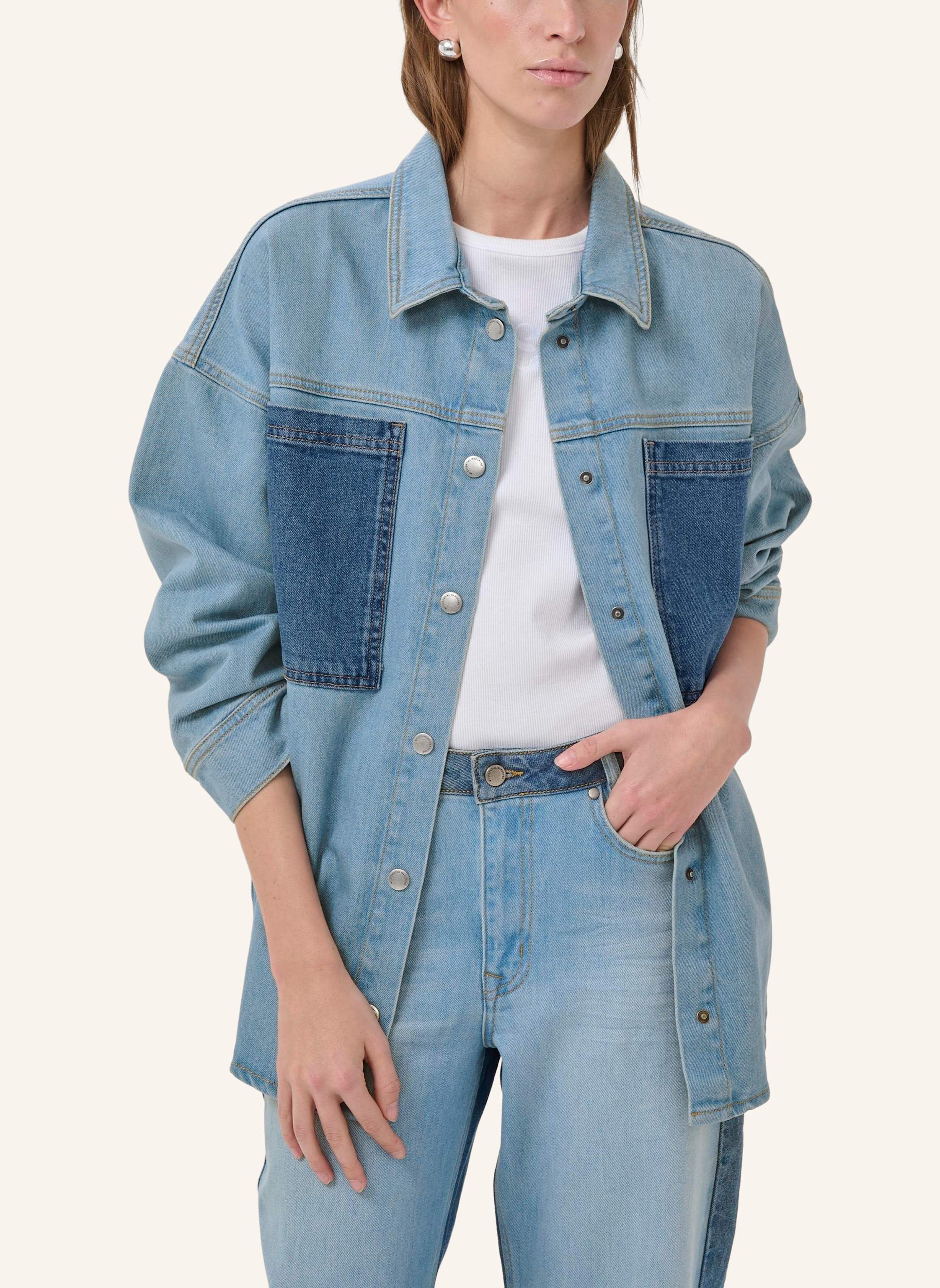 Thumbnail - My Essential Wardrobe Jeansjacke Mwmazie blau