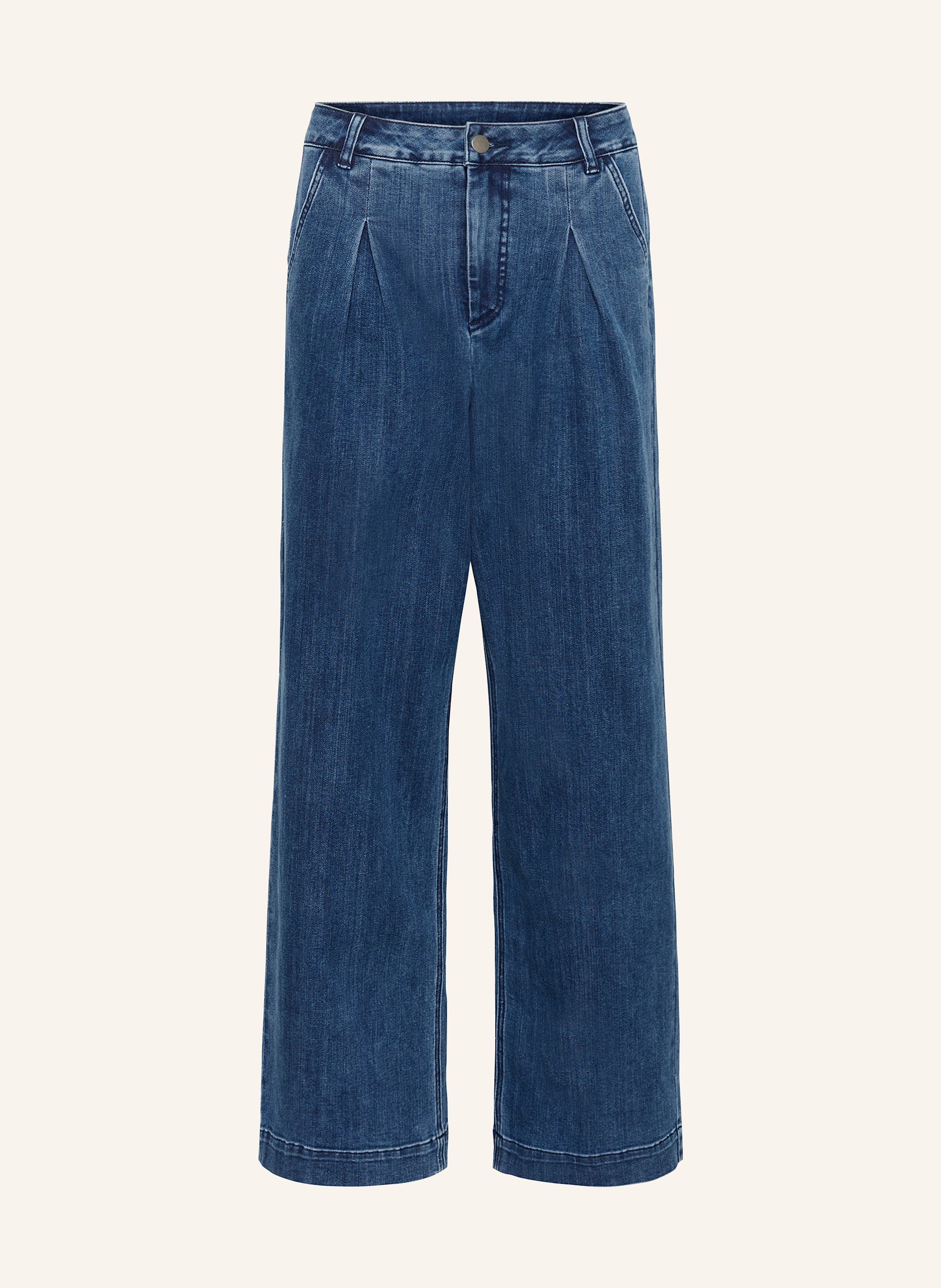 Kaffe Wide Leg Jeans Kalea blau