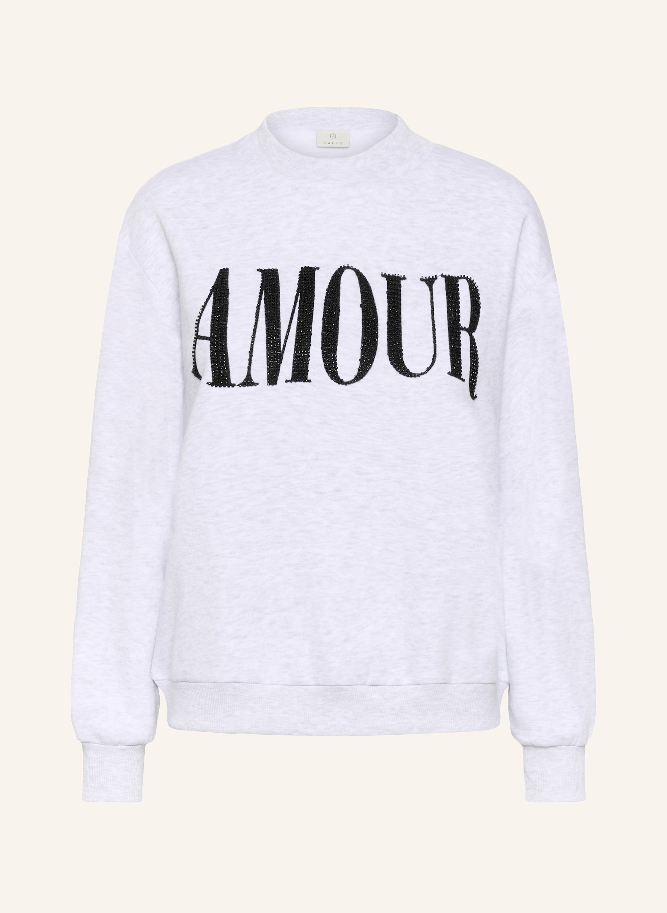 Kaffe Sweatshirt Kamelody grau