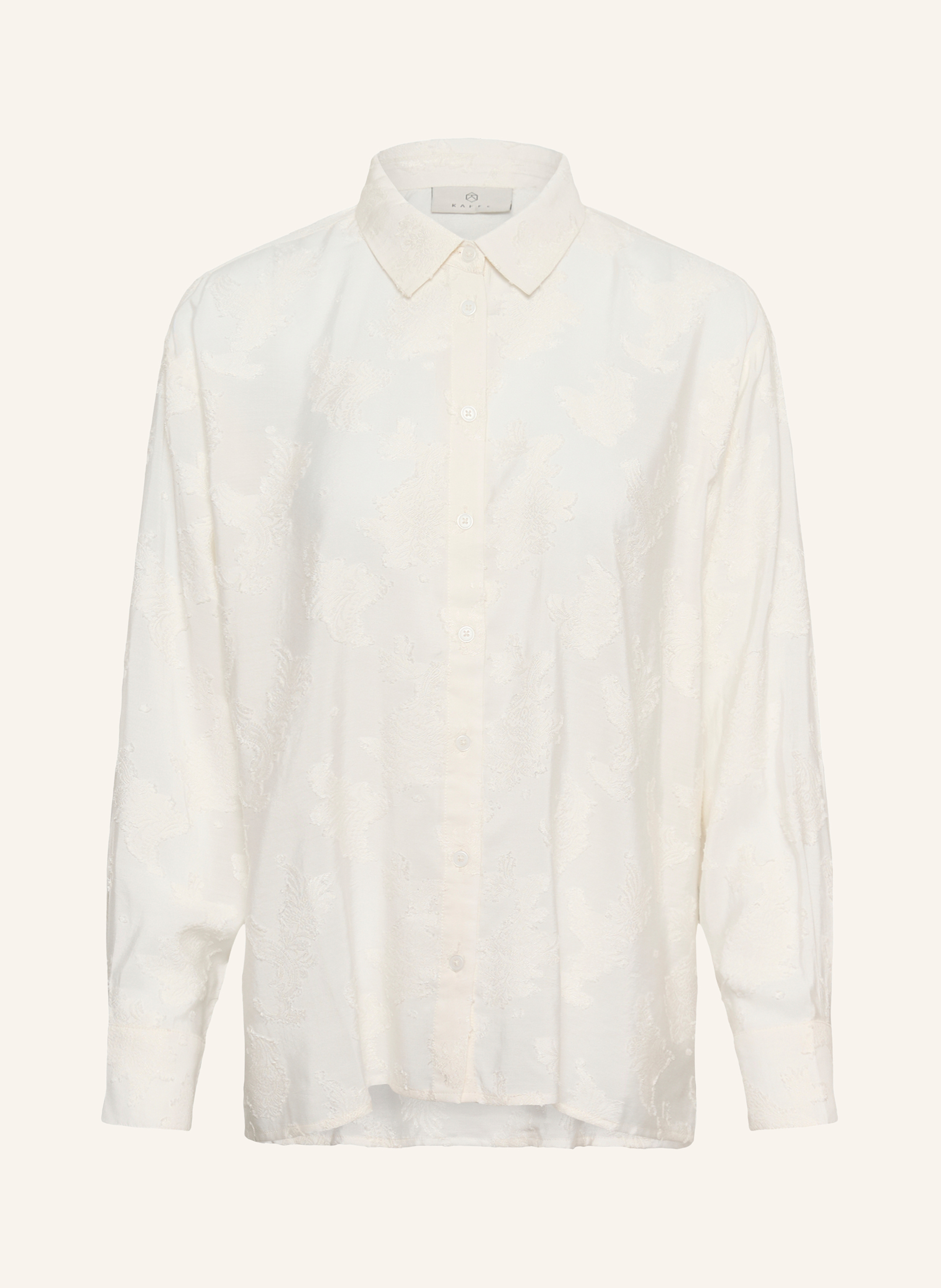 Kaffe Hemdbluse Kacassia weiss