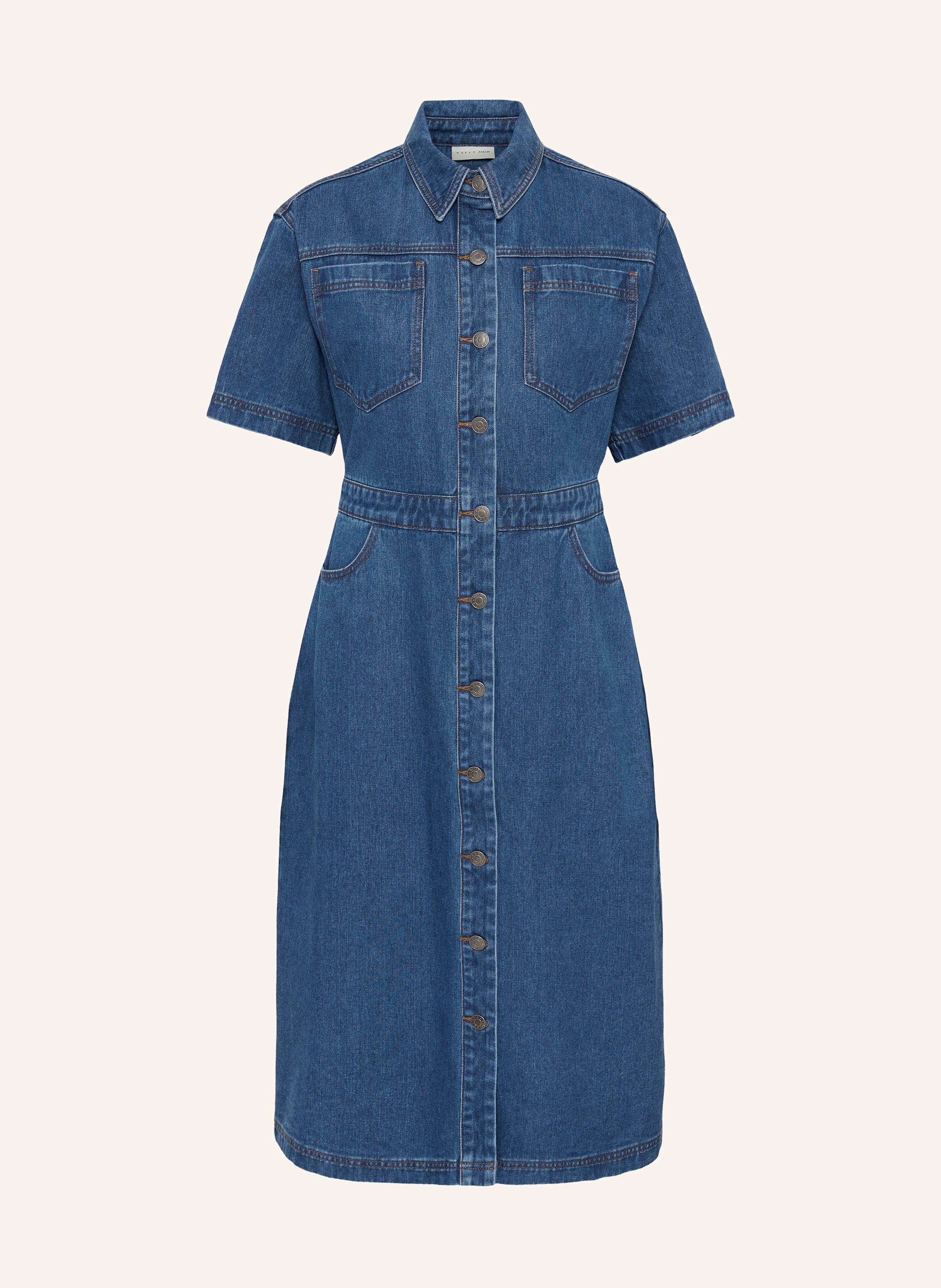 Kaffe Jeanskleid Kamyah blau